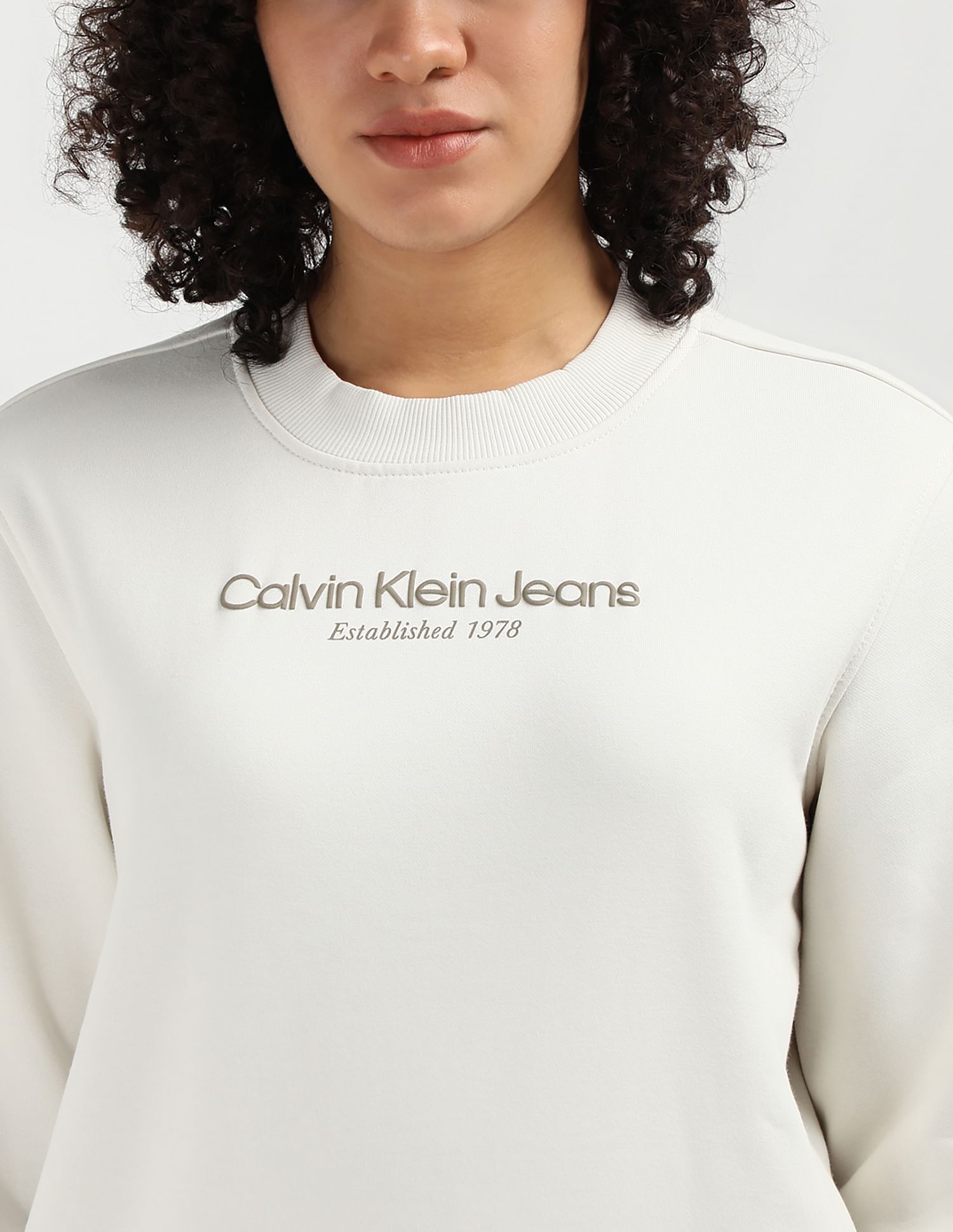 Buy Calvin Klein Jeans Sustainable Institutional Sweatshirt