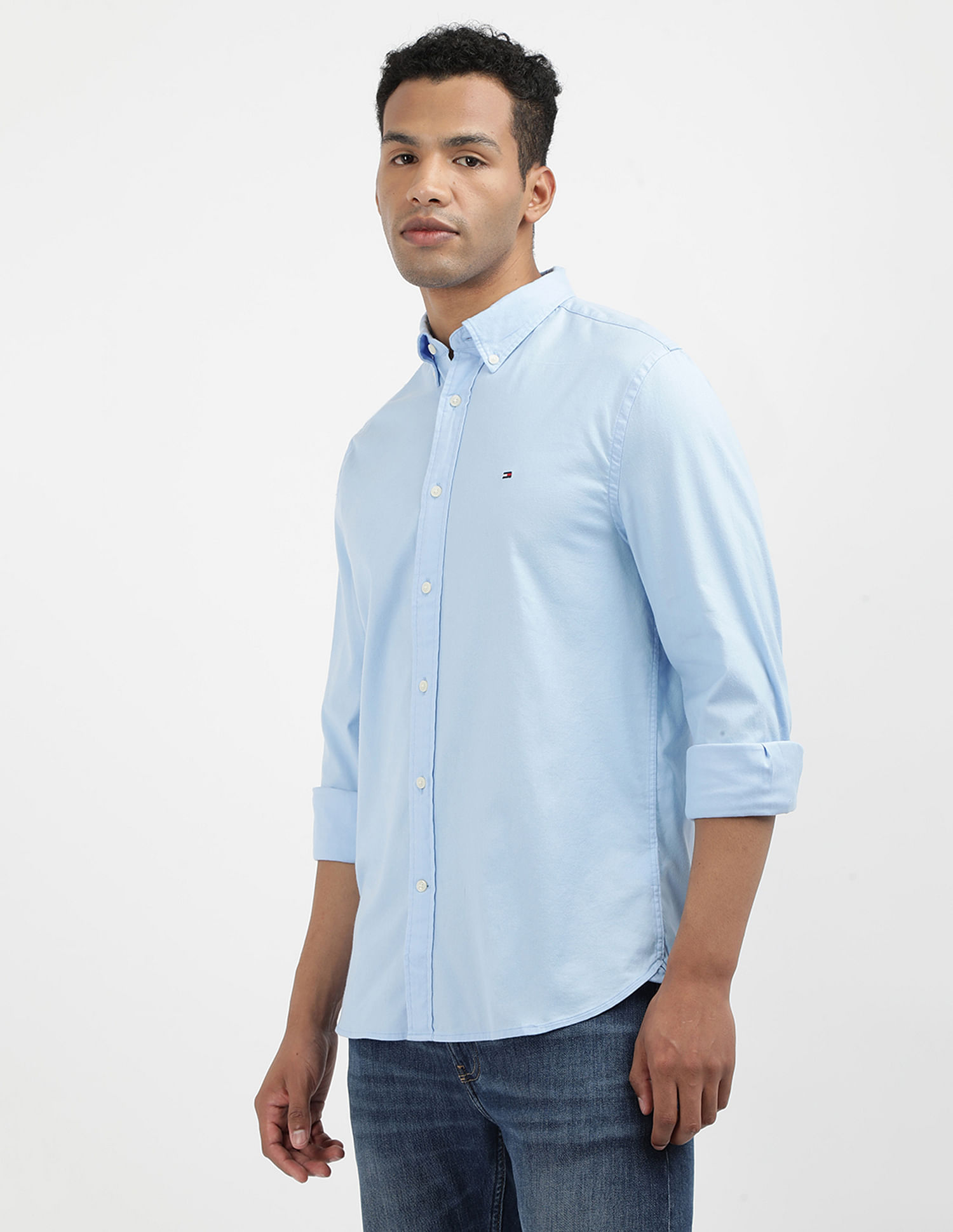 Tommy Hilfiger Flex Brushed Solid Shirt