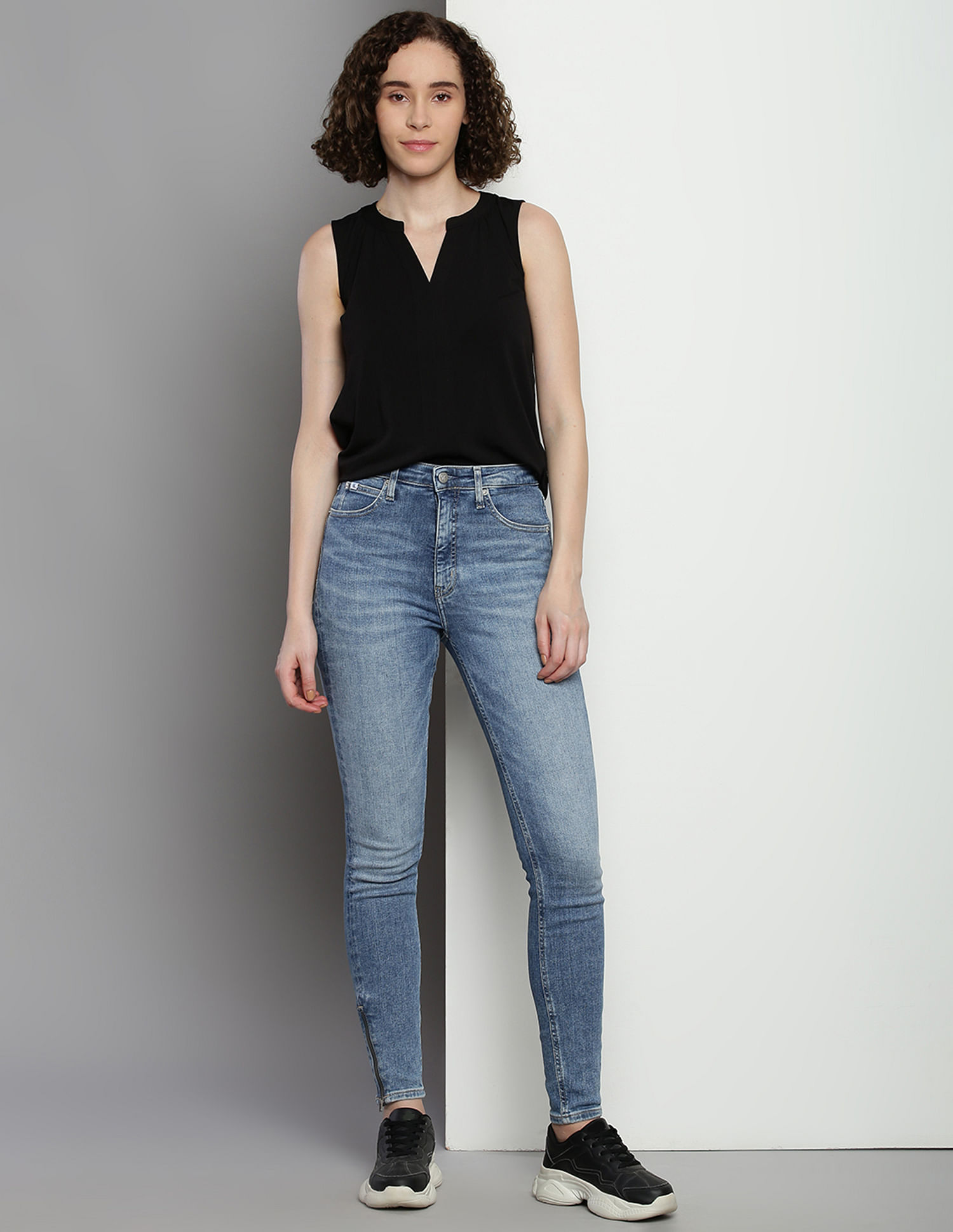 Buy Calvin Klein Jeans High Rise Super Skinny Jeans - NNNOW.com