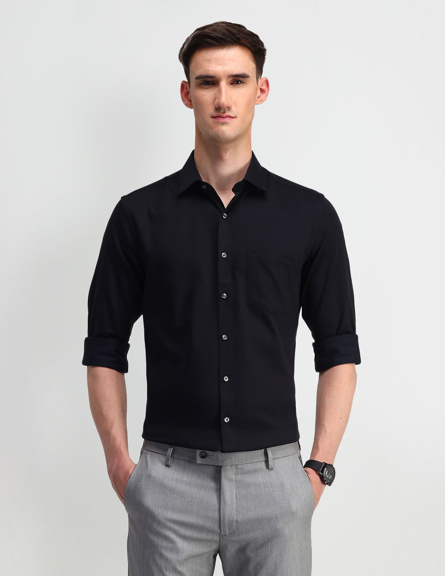 Arrow Liberty Classic Fit Cotton Shirt