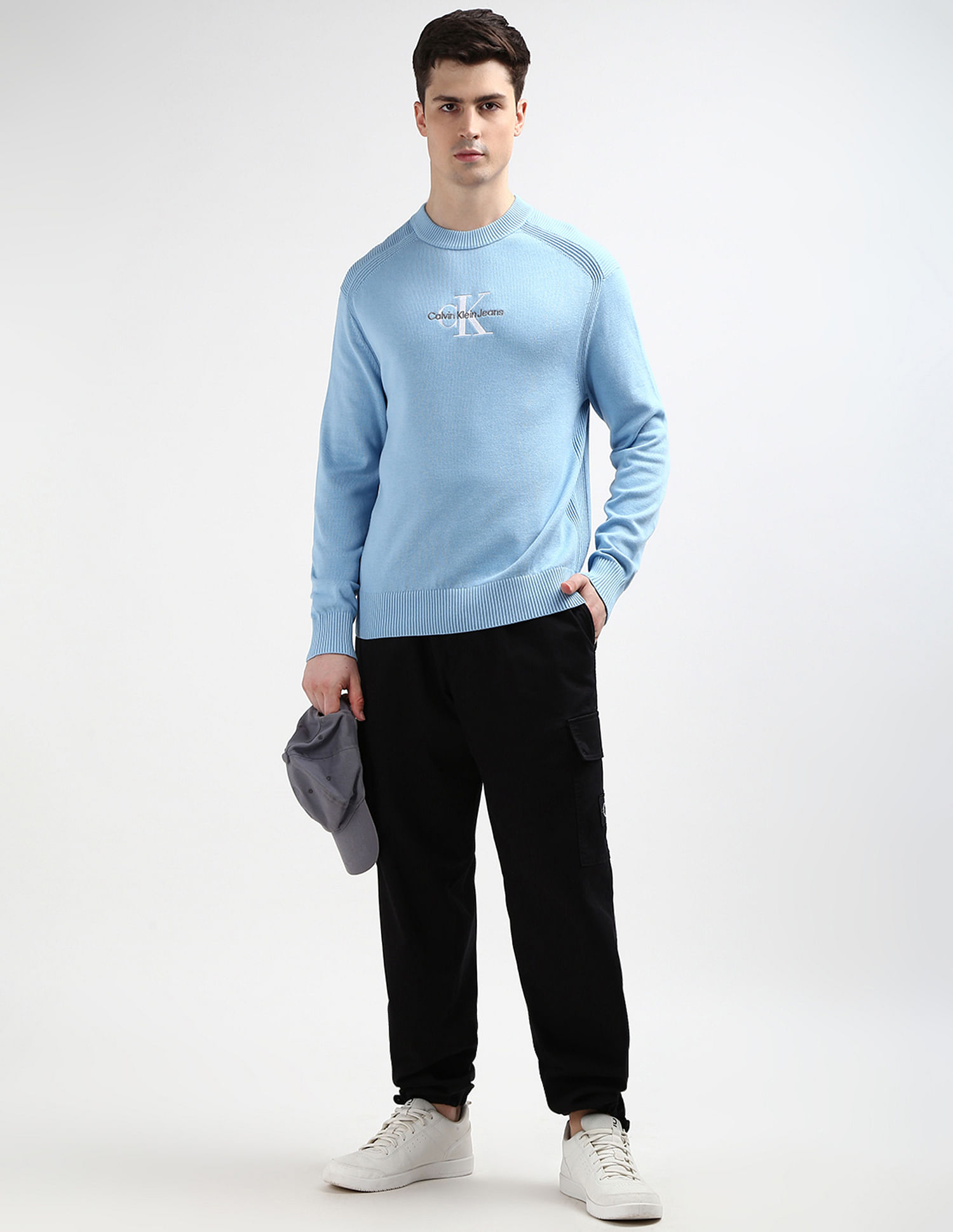 Calvin Klein Monolog Textured Sweater
