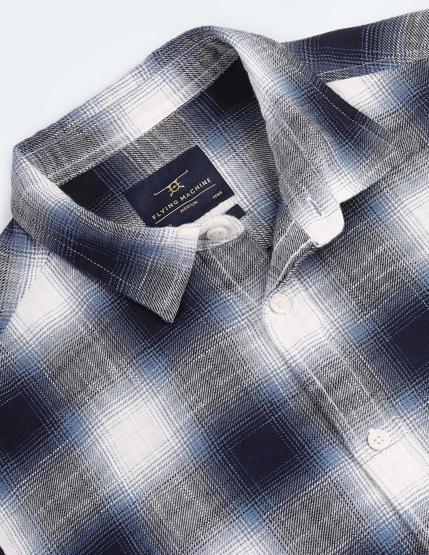 Flying Machine Dupplin Check Slim Shirt