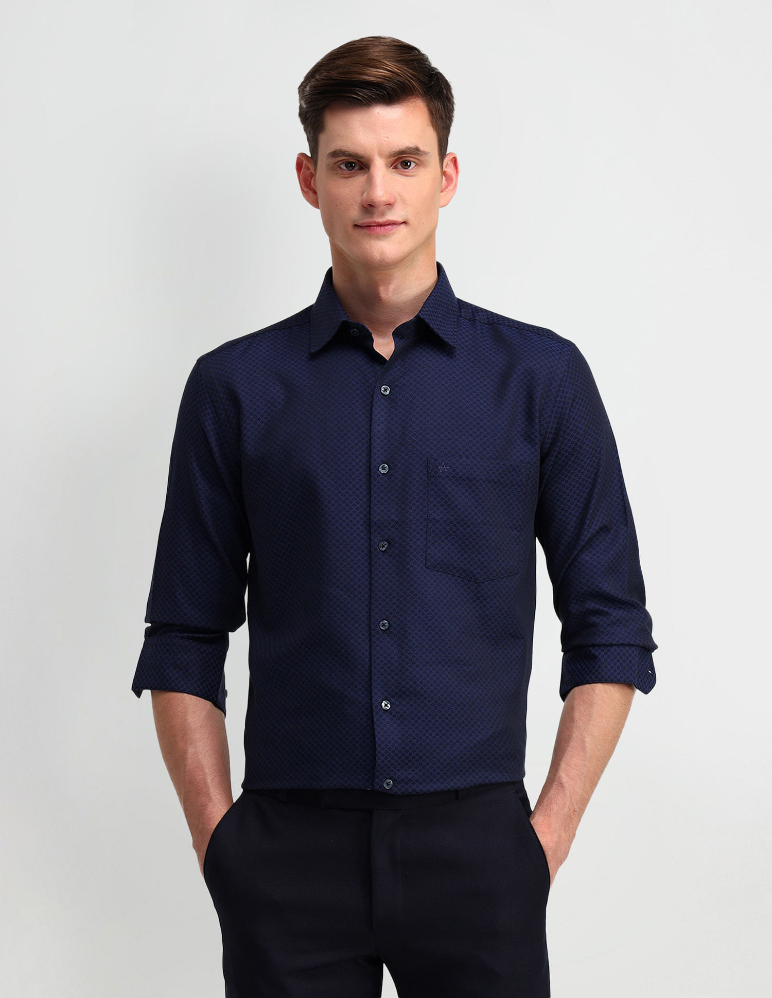 Arrow Liberty Classic Fit Cotton Shirt
