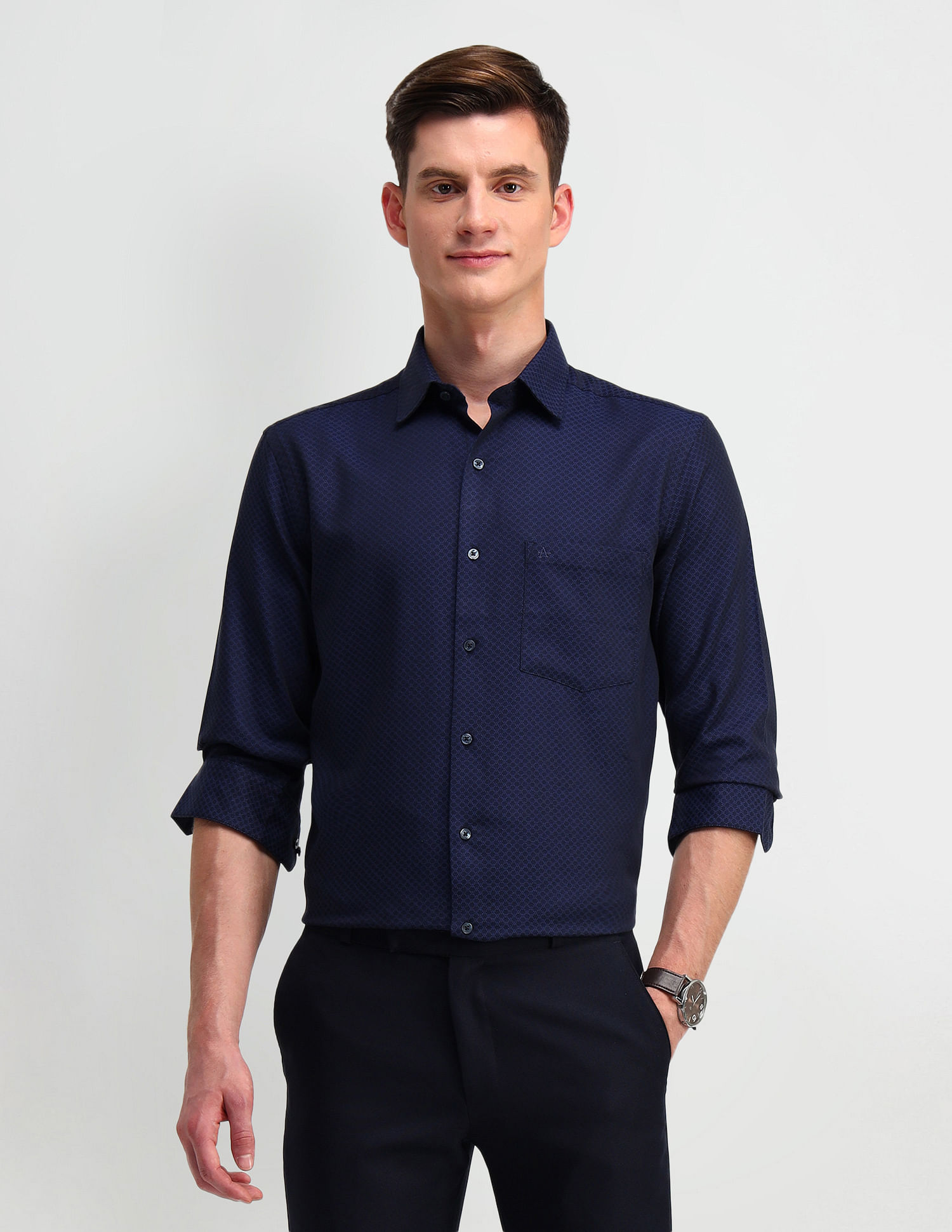 Arrow Liberty Classic Fit Cotton Shirt