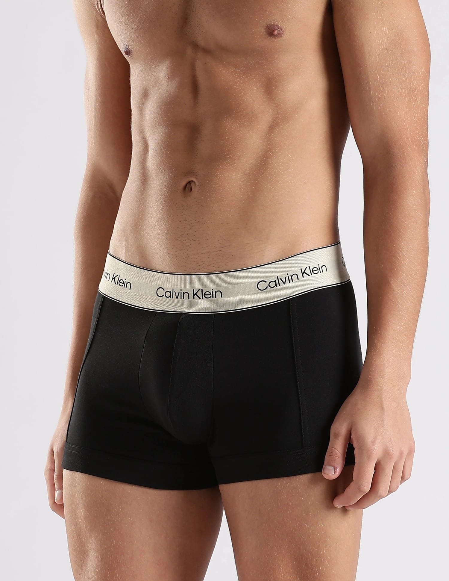 Buy Calvin Klein Underwear Solid Multi Low Rise Trunks Pack Of 