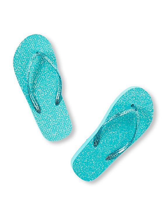 Sparkly discount flip flops