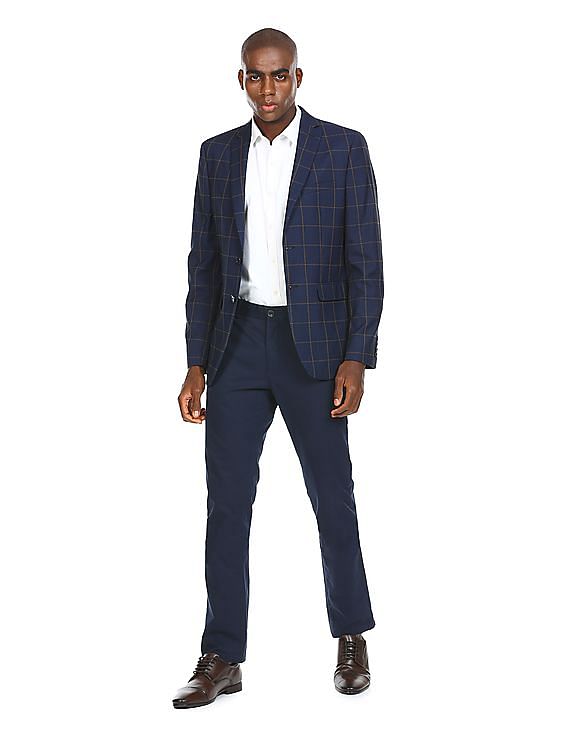 Blue discount formal jacket