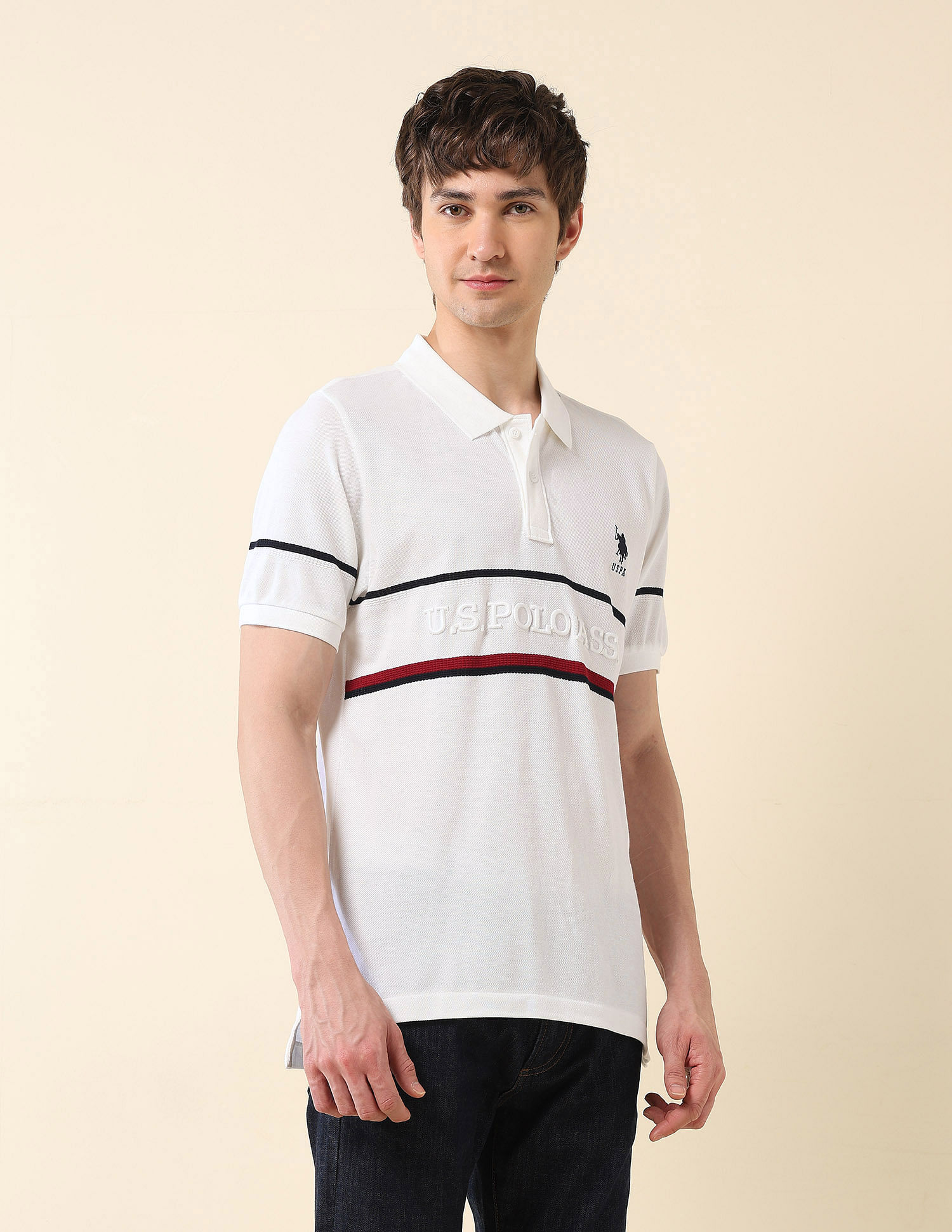 U.S. Polo Assn. Brand Embroidered Classic Polo Shirt