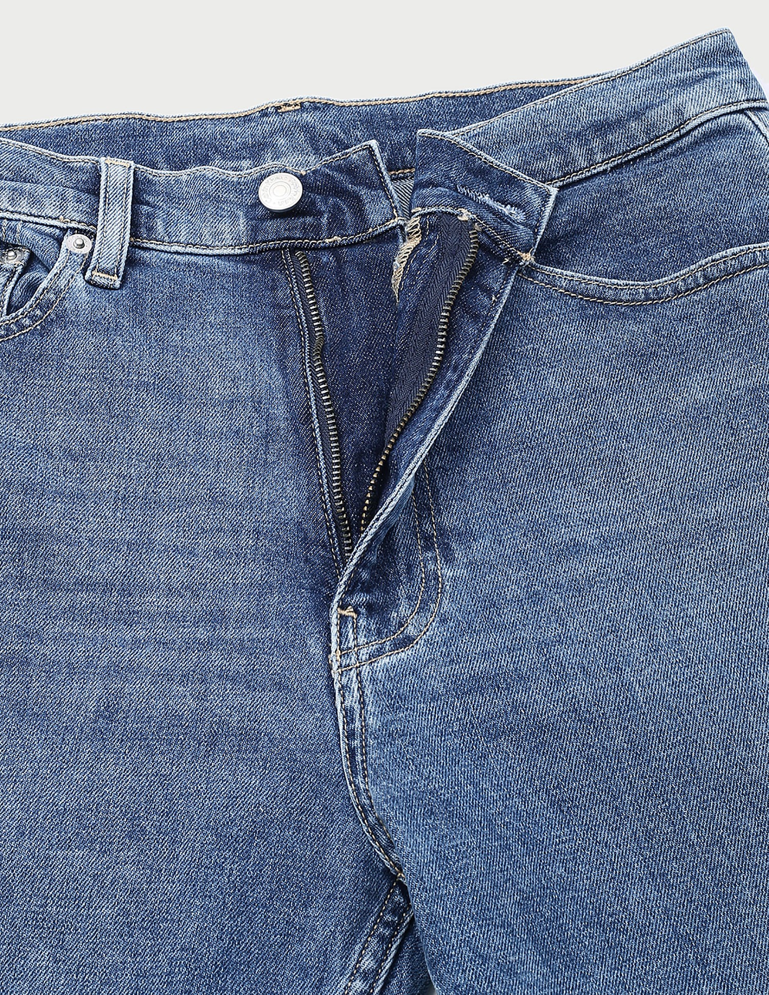Calvin Klein Jeans Bootcut Mid Rise Jeans