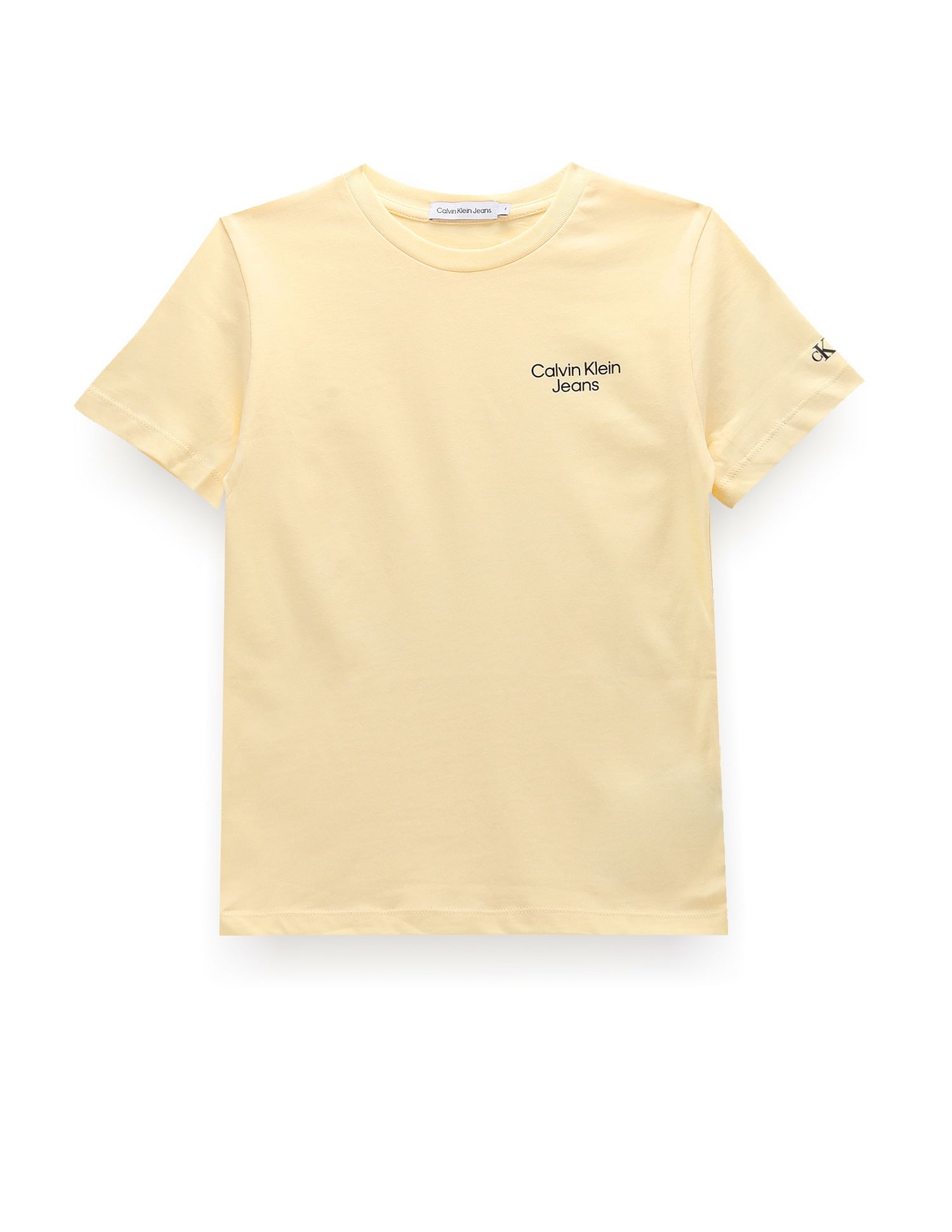 Calvin klein t shirt gold best sale