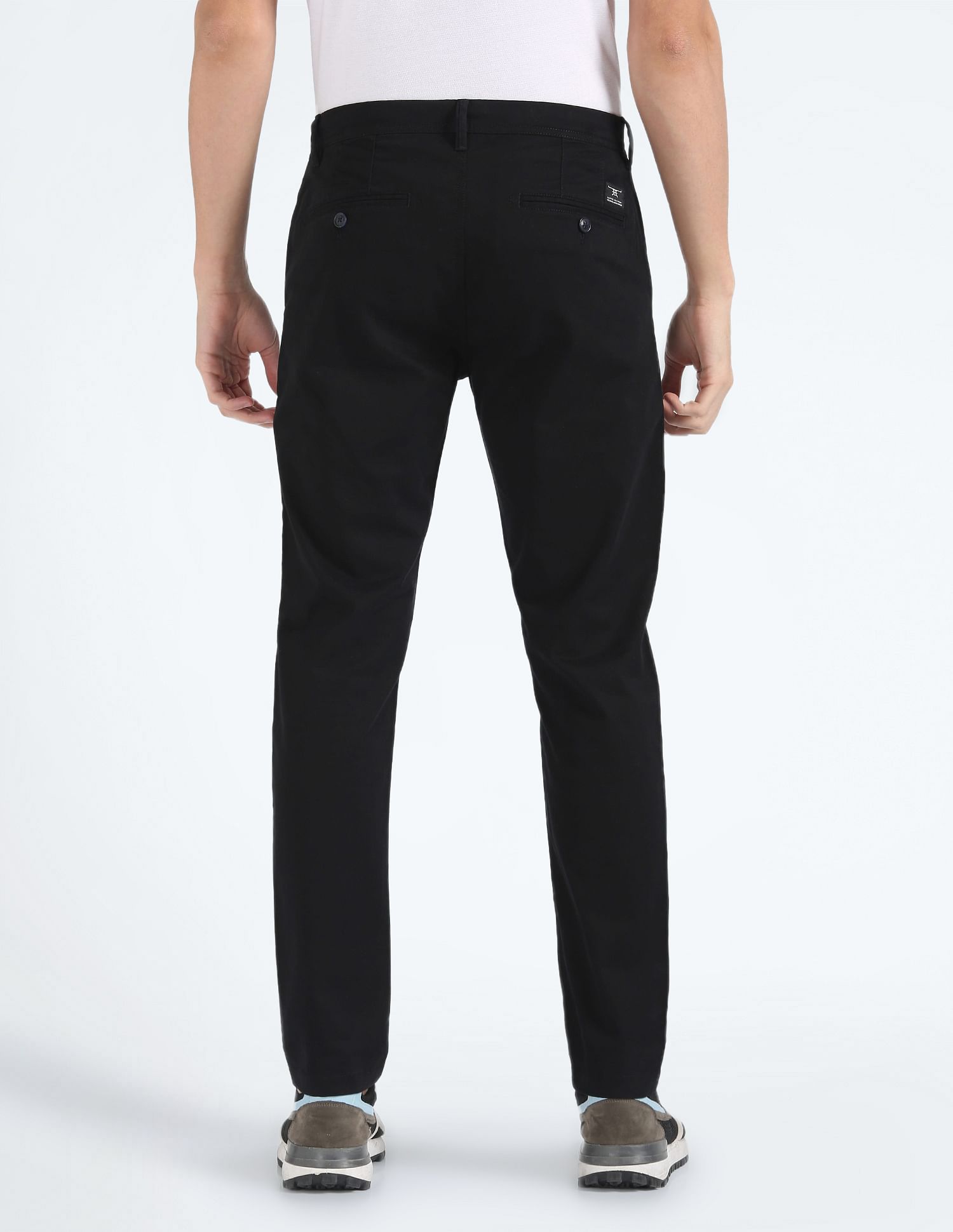 Flying Machine Solid Twill Trousers