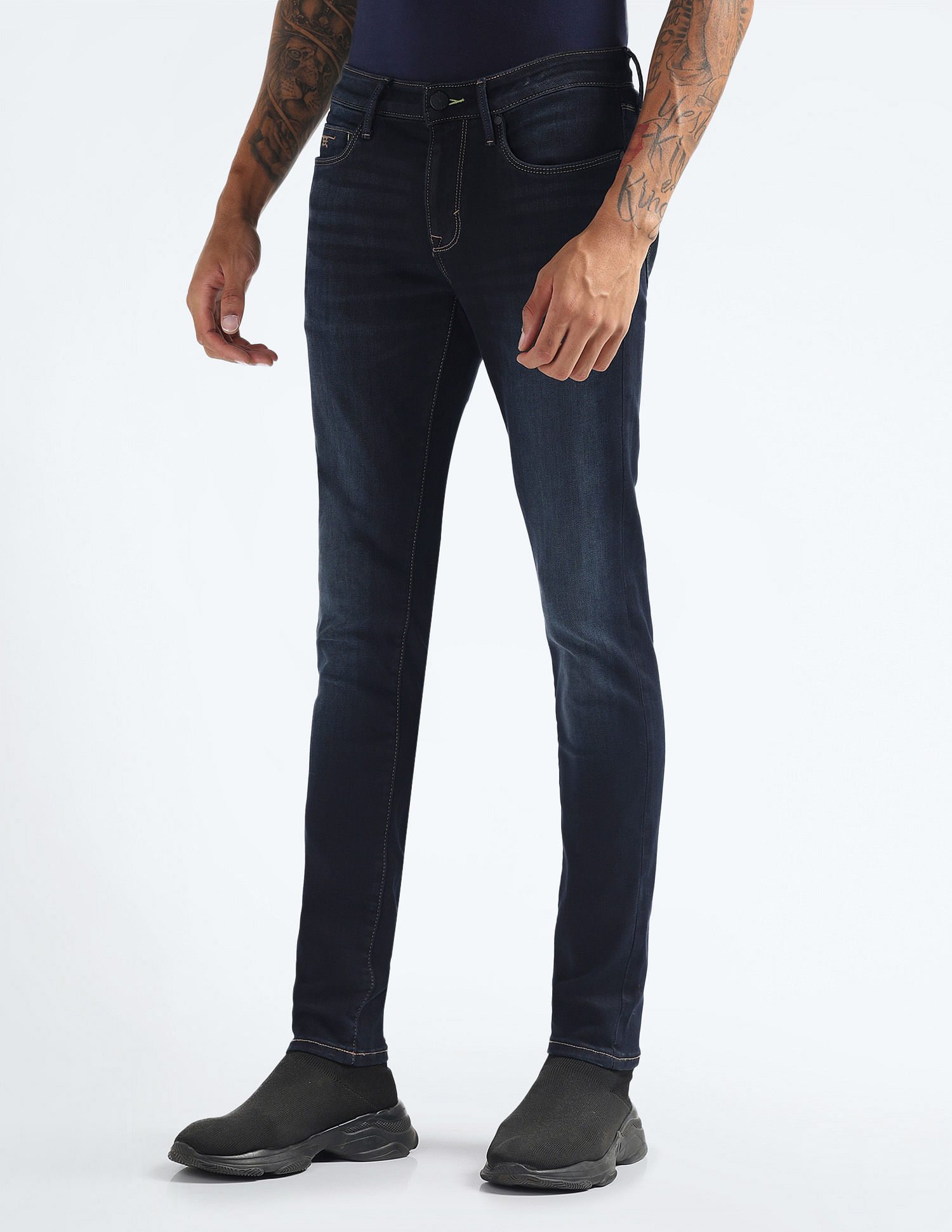 Flying Machine Low Rise Jackson Skinny F-Lite Jeans