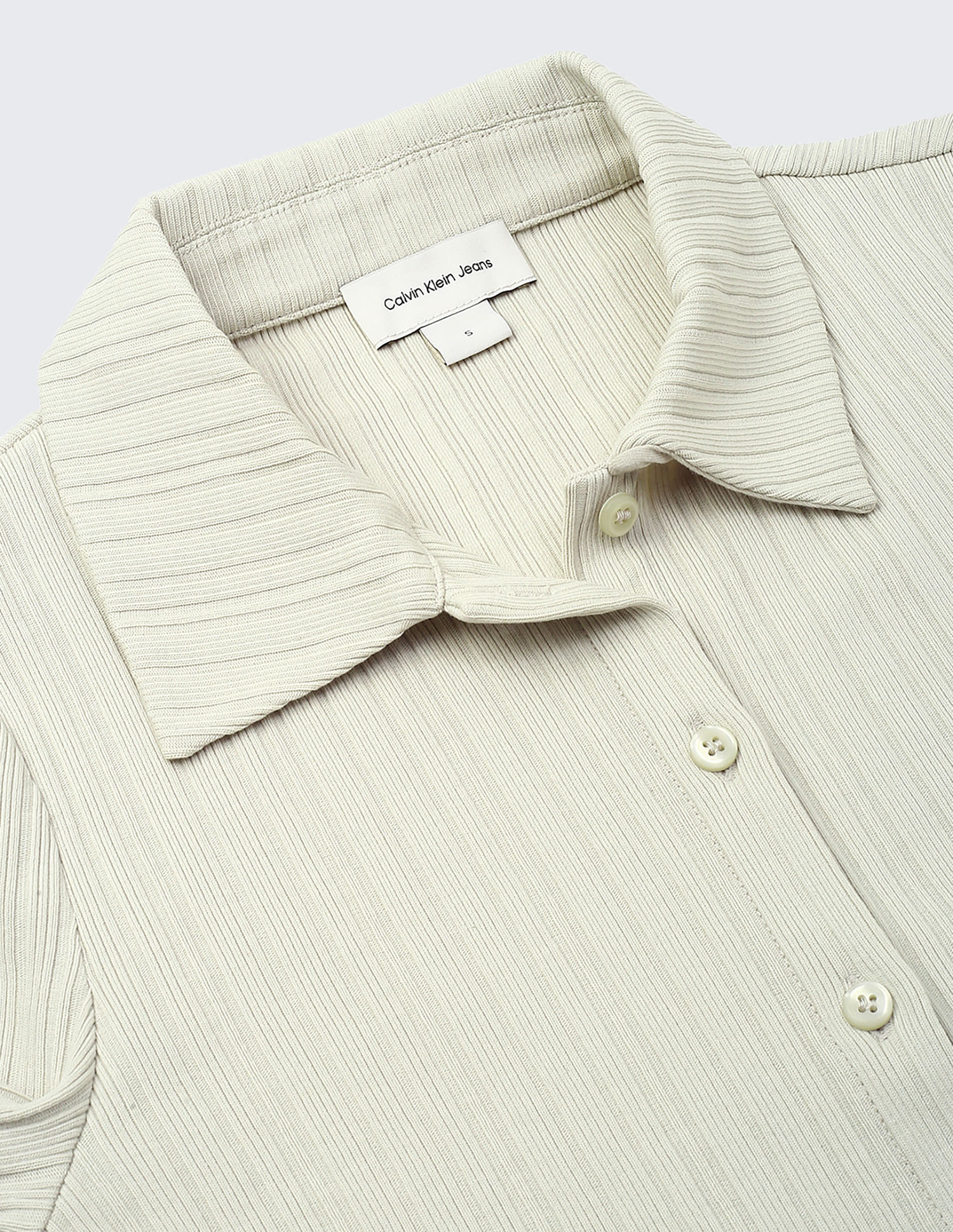 Calvin Klein Jeans Polo Rib Slim Fit Top
