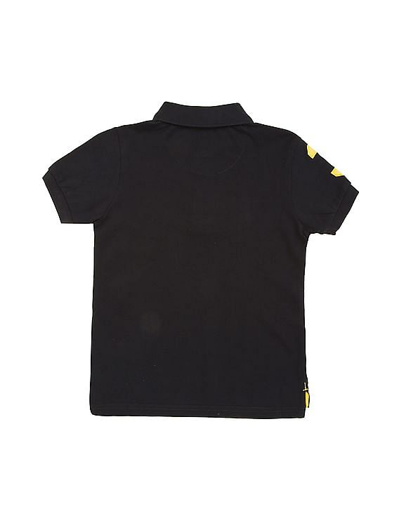U.S. Polo Assn. Kids Solid Pique Polo Shirt