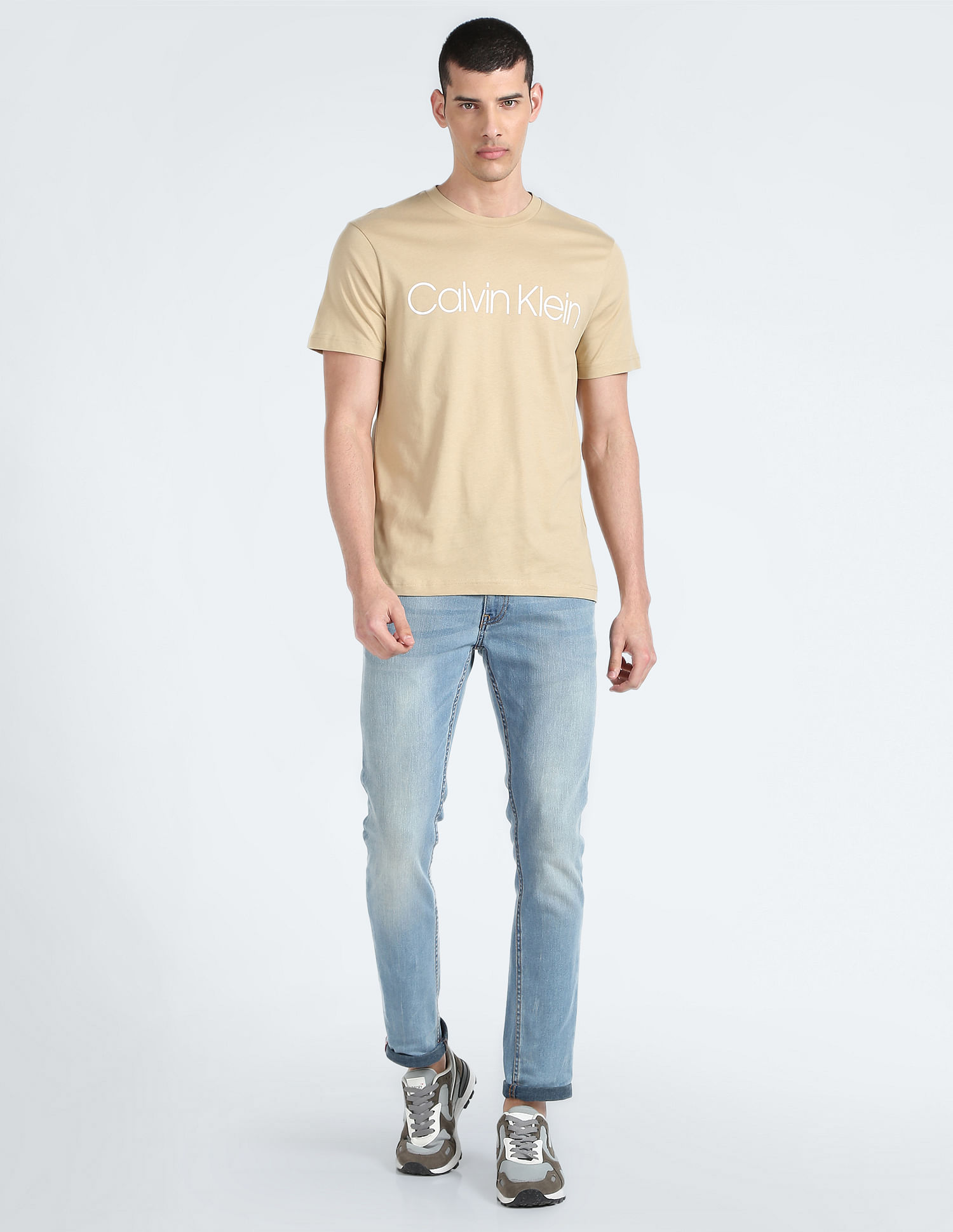 Calvin Klein Transitional Organic Cotton Logo T-Shirt