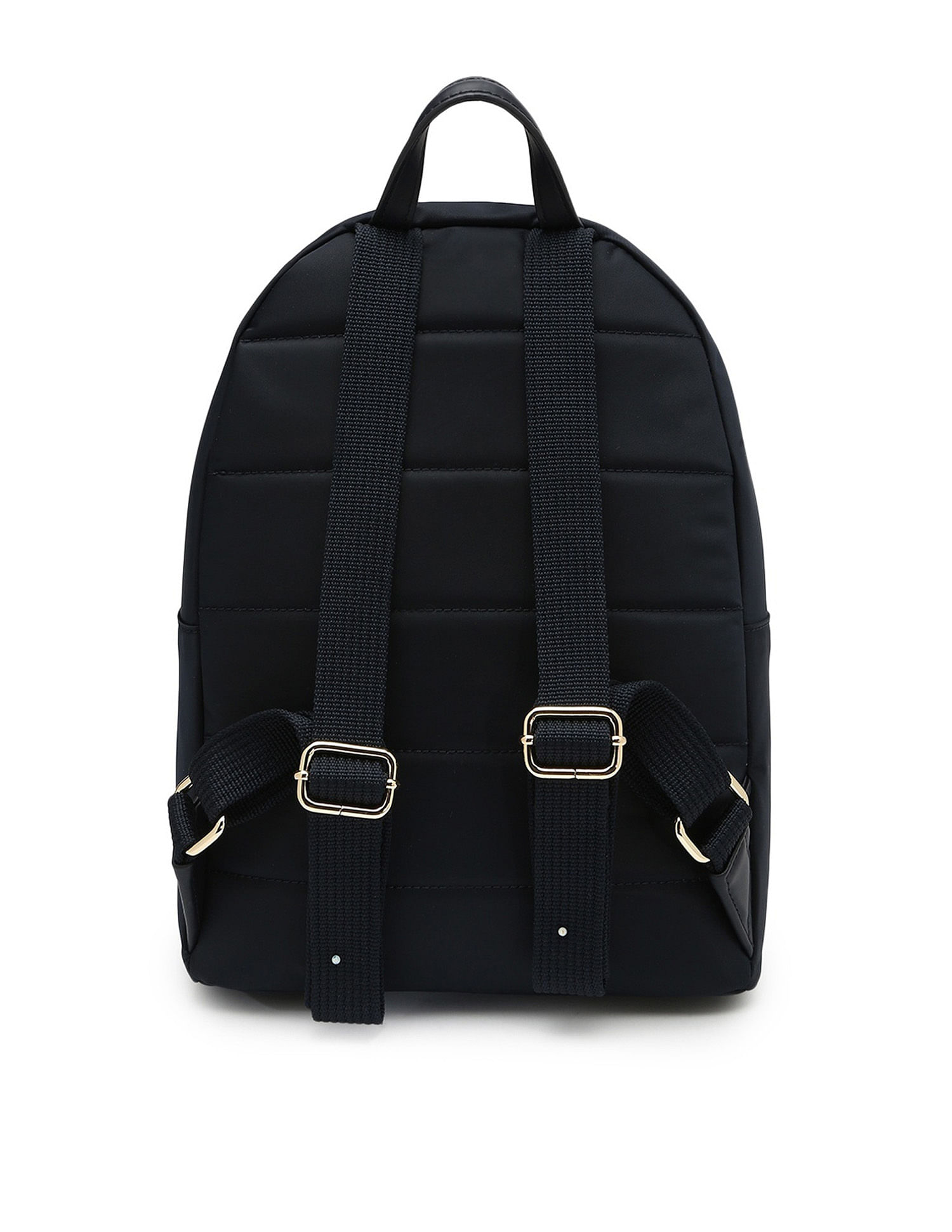 Tommy Hilfiger Solid Blue Nylon Backpack