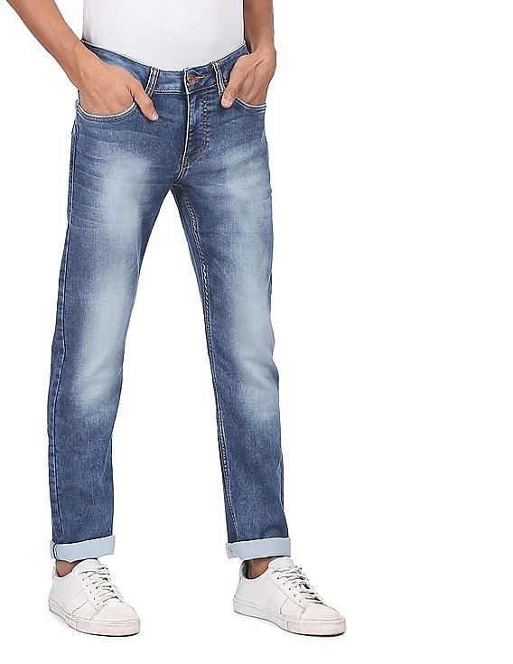 flying machine men's tapered fit jeans