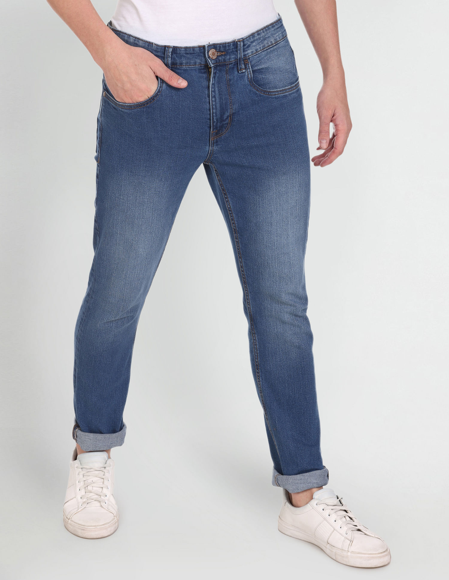 U.S. Polo Assn. Denim Co. Regallo Skinny Fit Blue Jeans