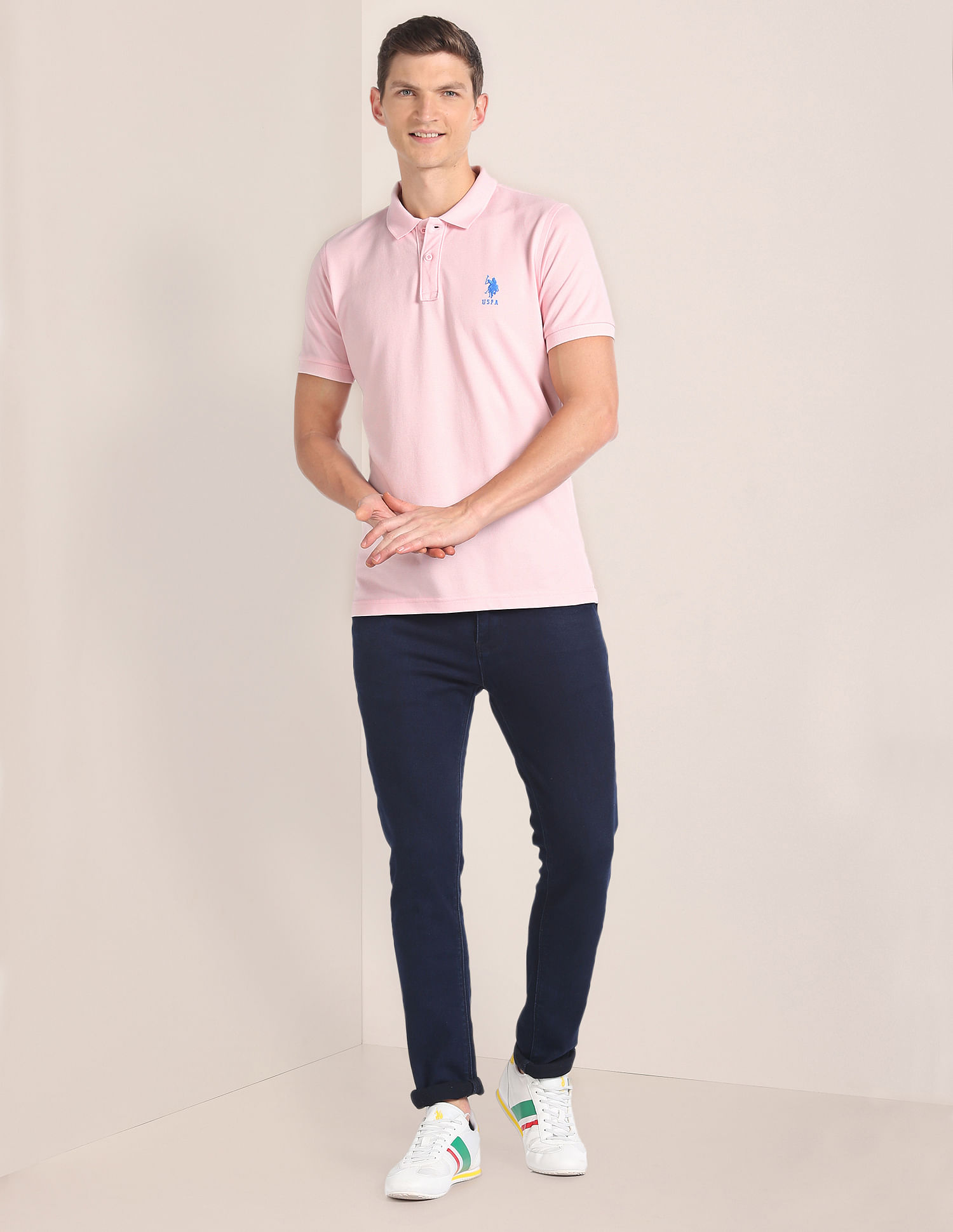 Short-sleeve polos