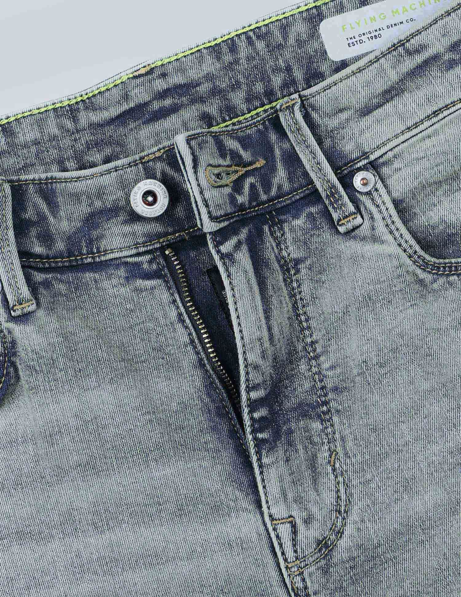 Flying Machine F-Jango Straight Fit F-Lite Jeans