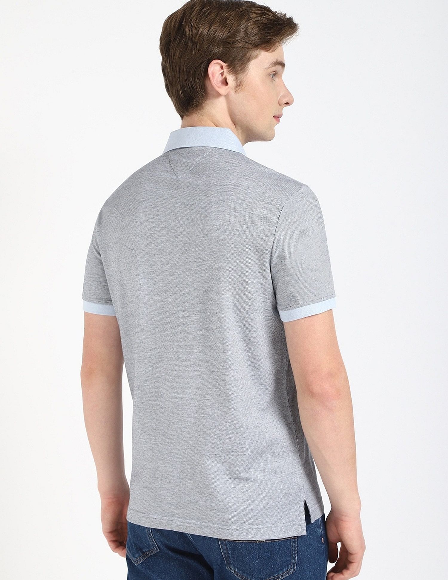 Tommy Hilfiger Solid Regular Fit Polo