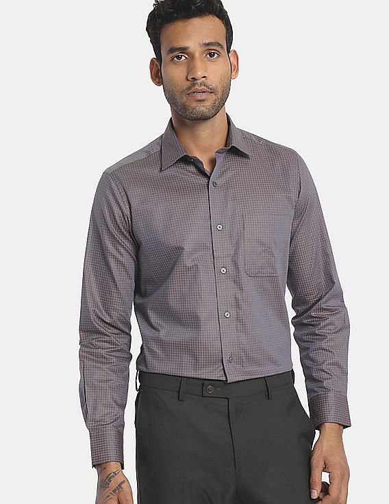 arrow formal shirts regular fit