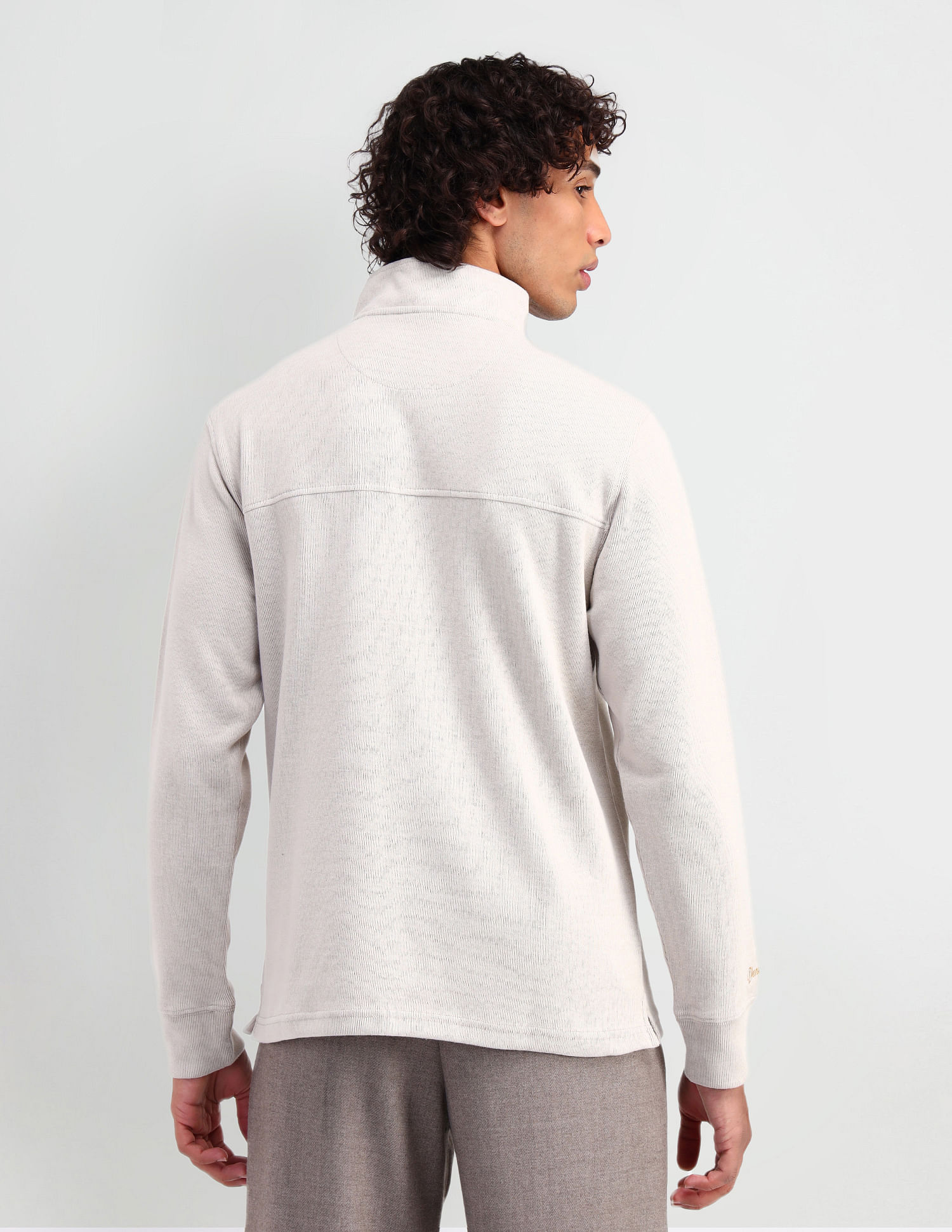 U.S. Polo Assn. Denim Co. High Neck Regular Fit Sweatshirt