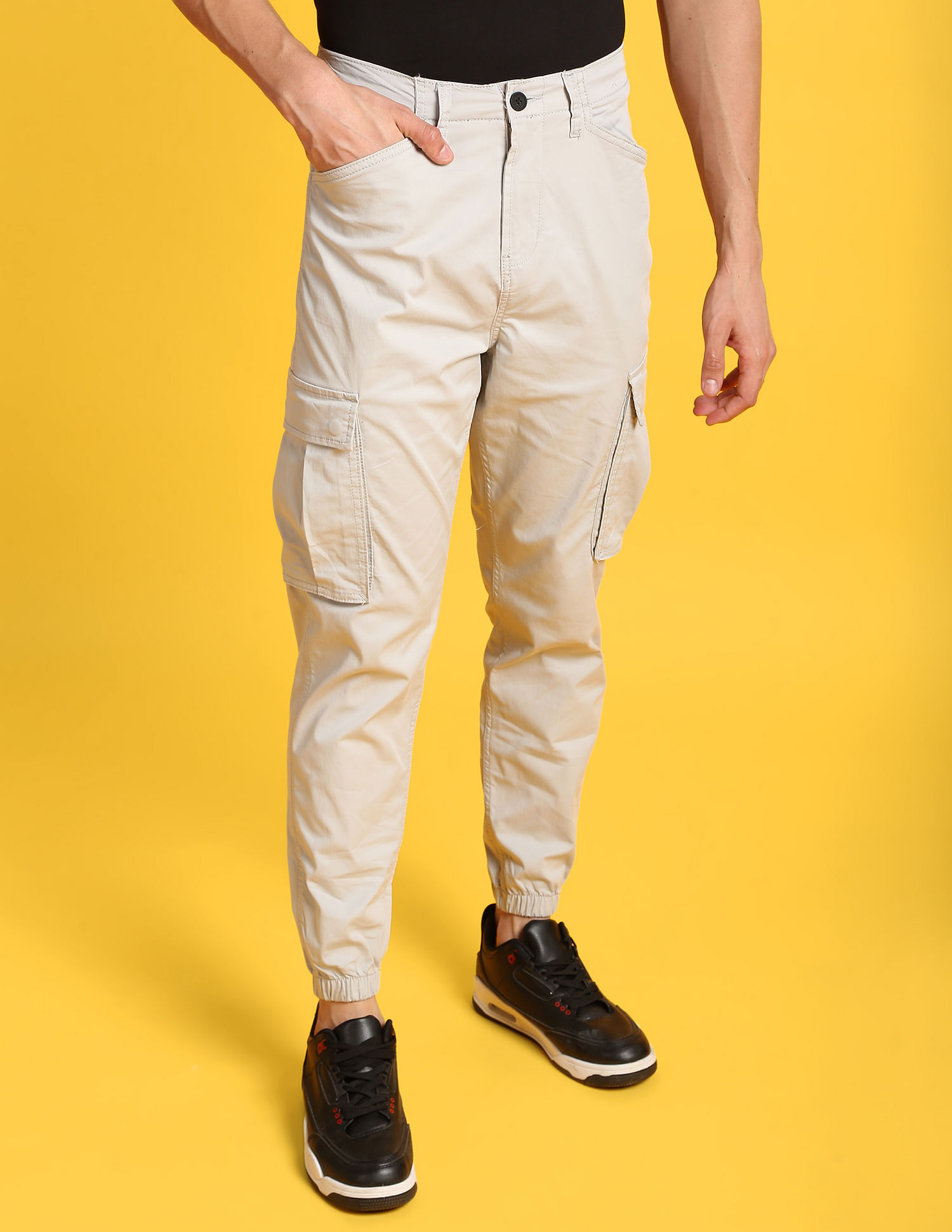 Gap Mens Light Brown Slim Tapered Fit Cargo Pants 38x32 | eBay
