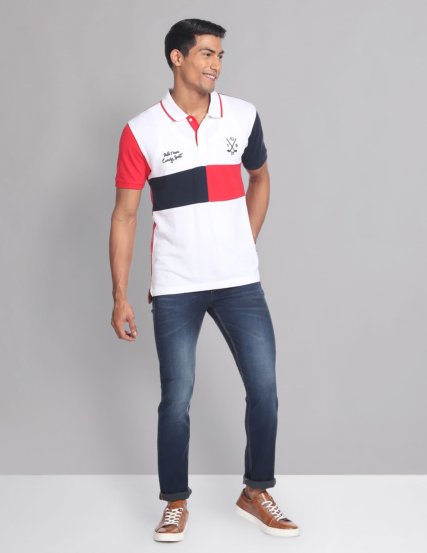 AD by Arvind Mid Rise Skinny Fit Jeans