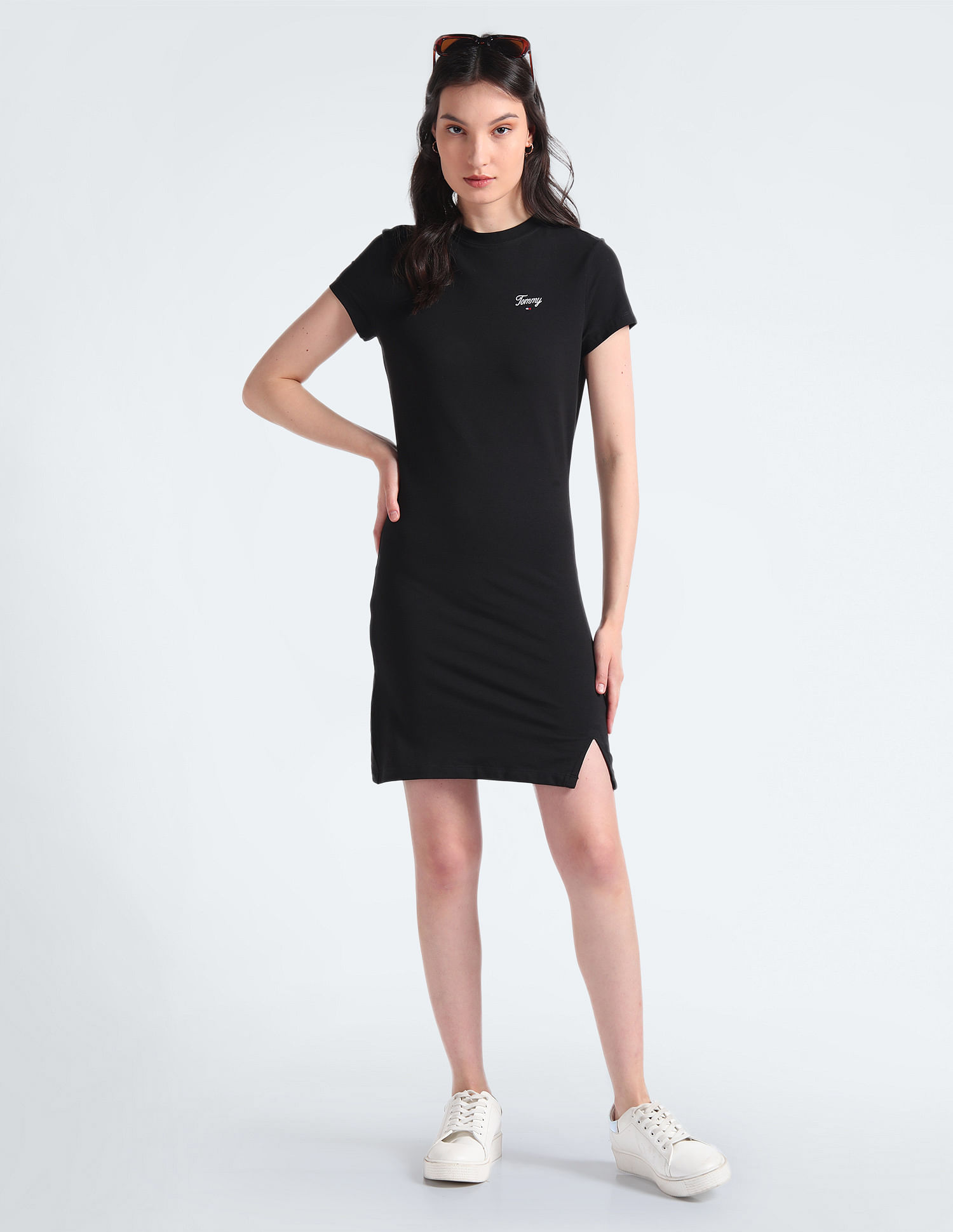 Tommy Hilfiger Script Bodycon Dress