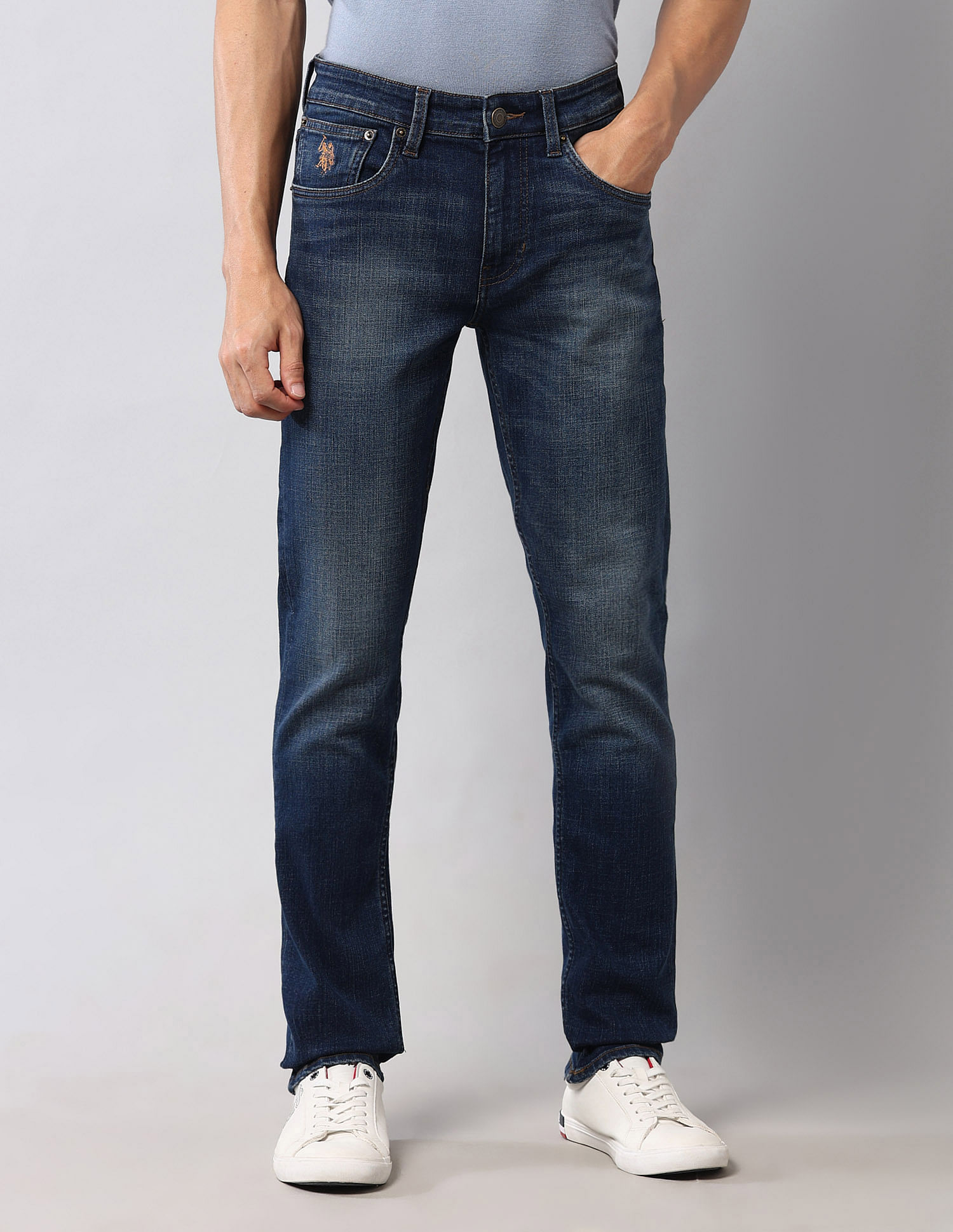 U.S. Polo Assn. Denim Co. Regallo Skinny Fit Blue Vintage Jeans