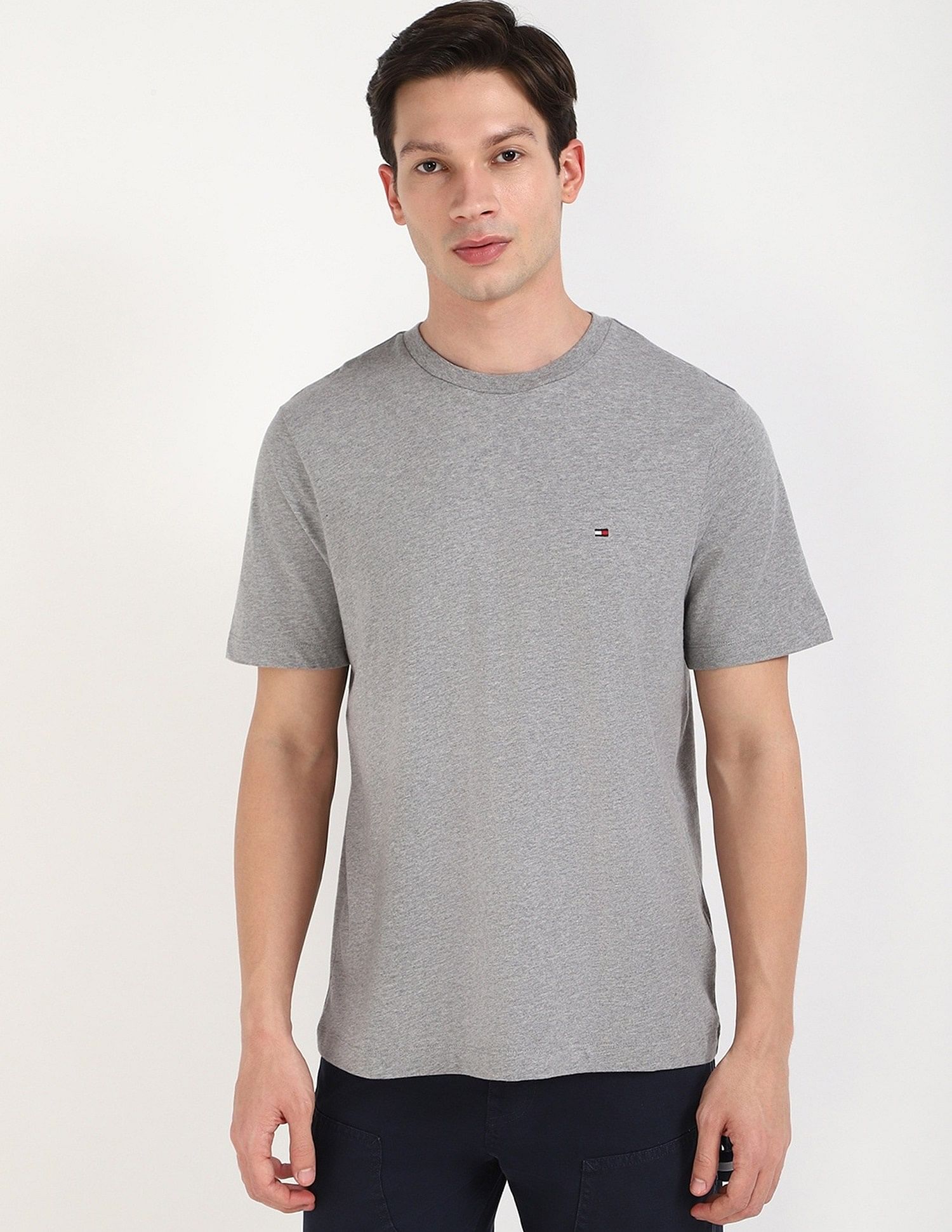 Tommy Hilfiger Solid Regular Fit T-shirt