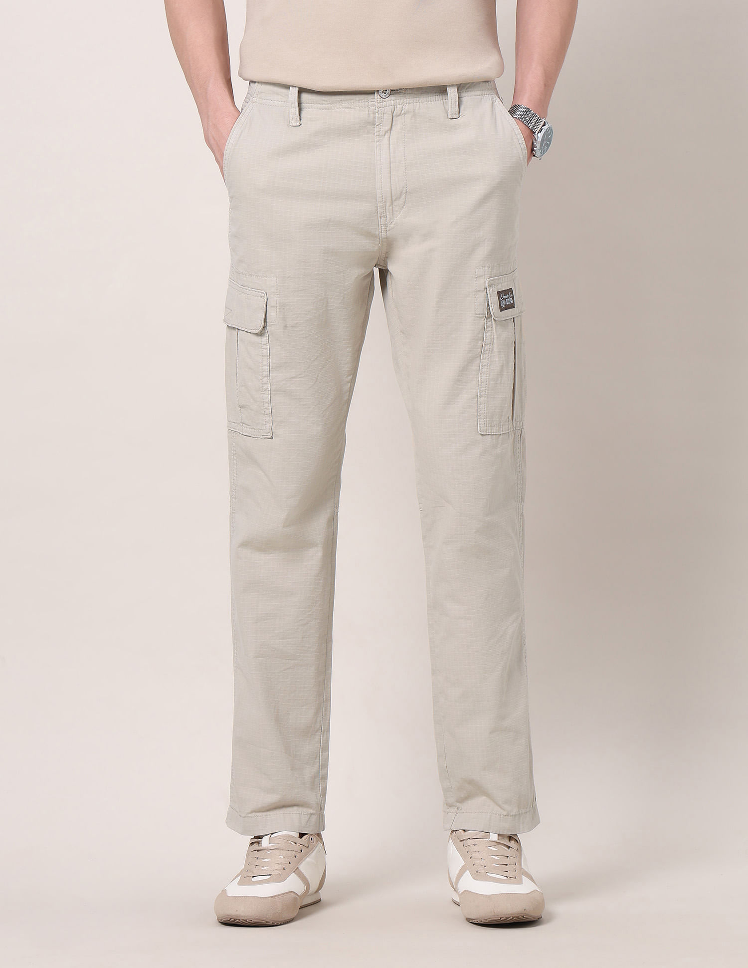 U.S. Polo Assn. Denim Co. Straight Fit Cargo Trousers