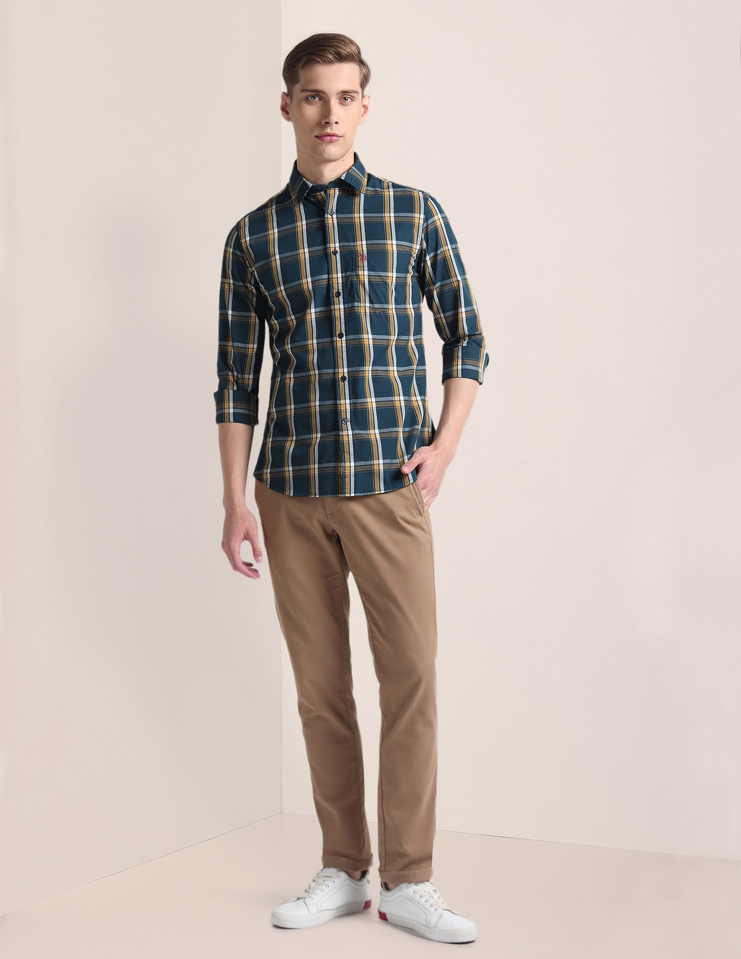 U.S. Polo Assn. Premium Cotton Tartan Shirt