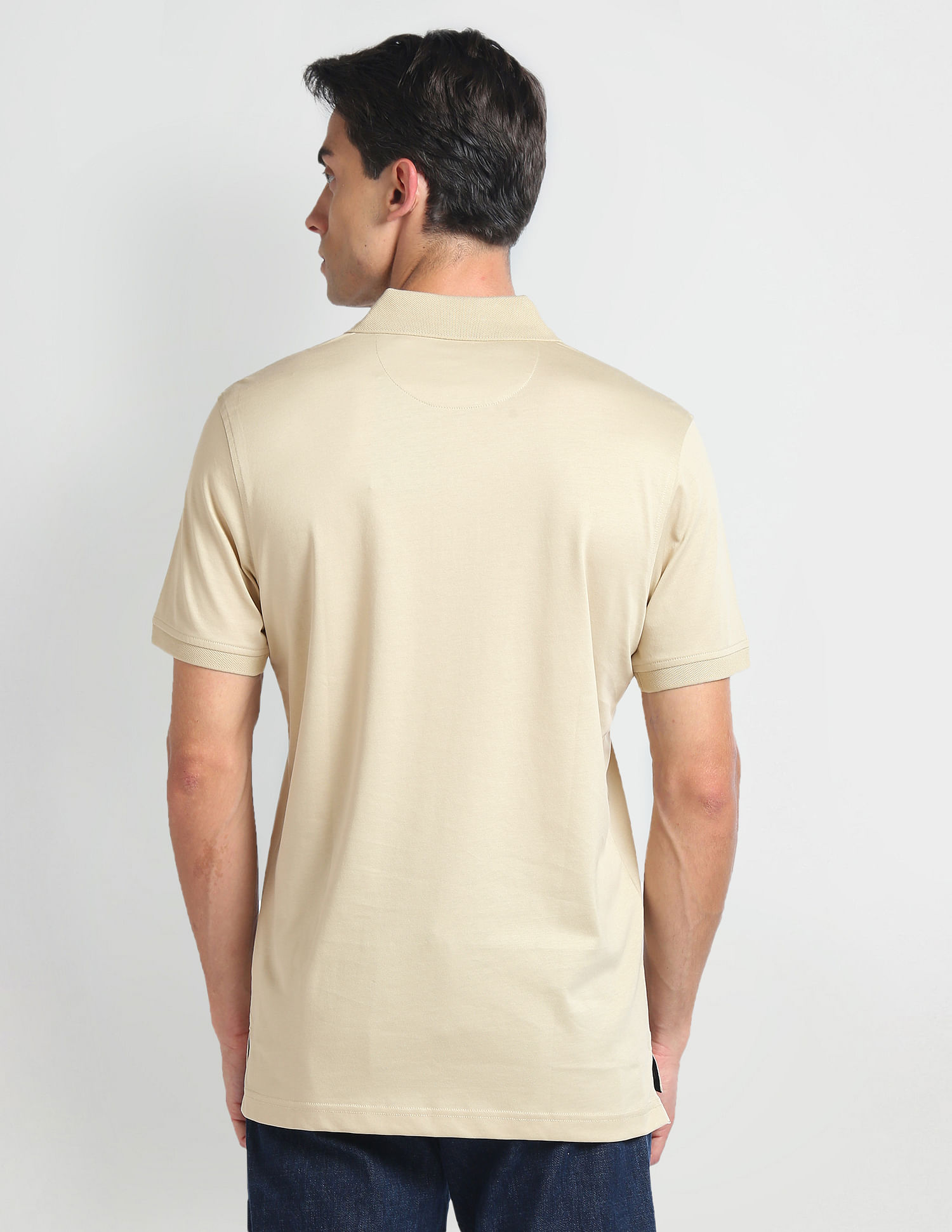 Arrow Mercerised Cotton Polo Shirt