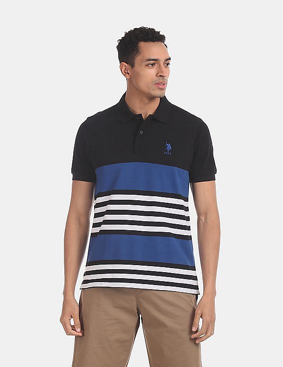 U.S. Polo Assn. Striped Polo Shirt