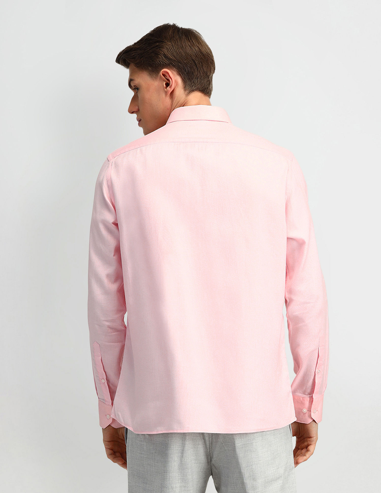 Arrow Textured Cotton Shirt
