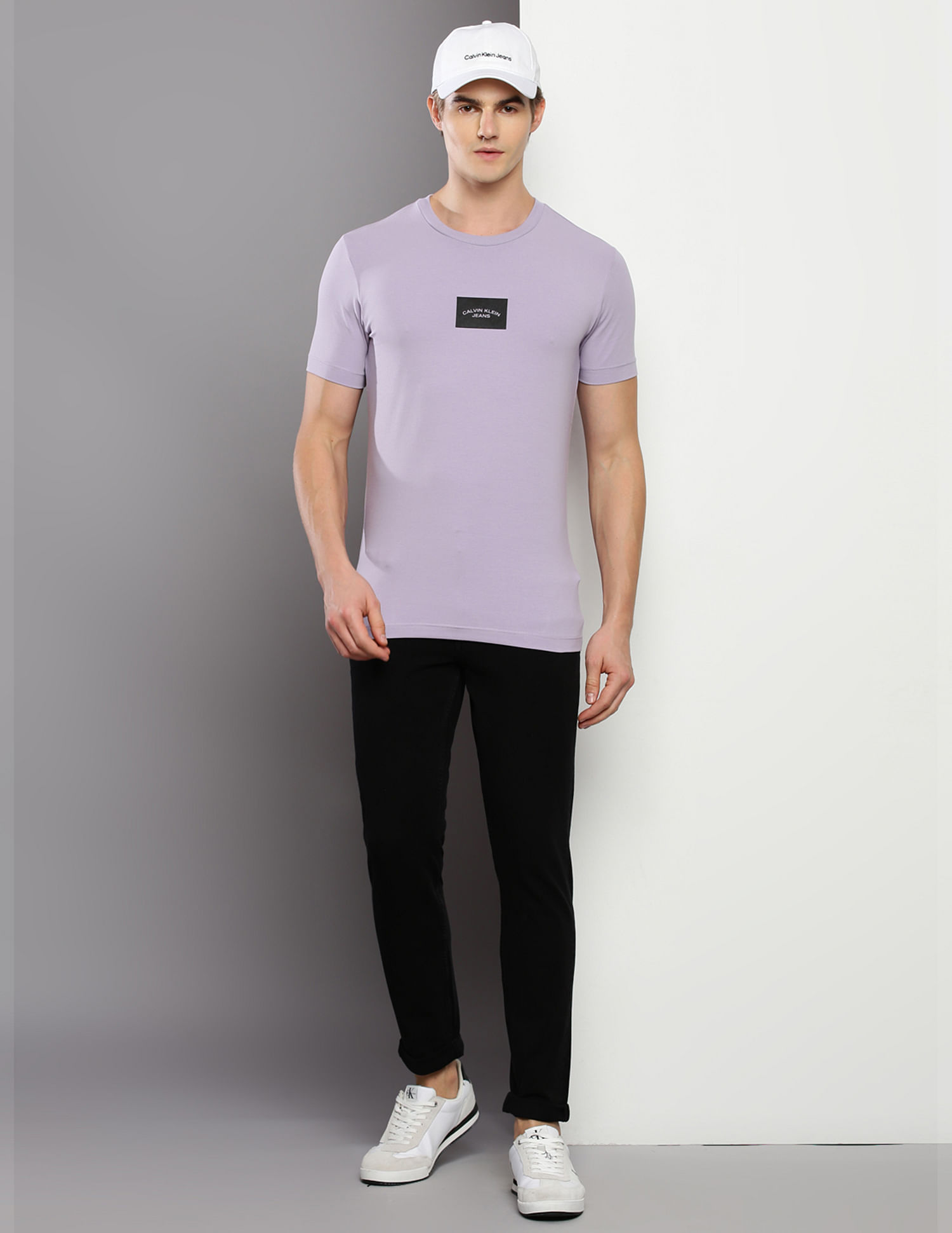Calvin Klein Box Logo Solid Shirt