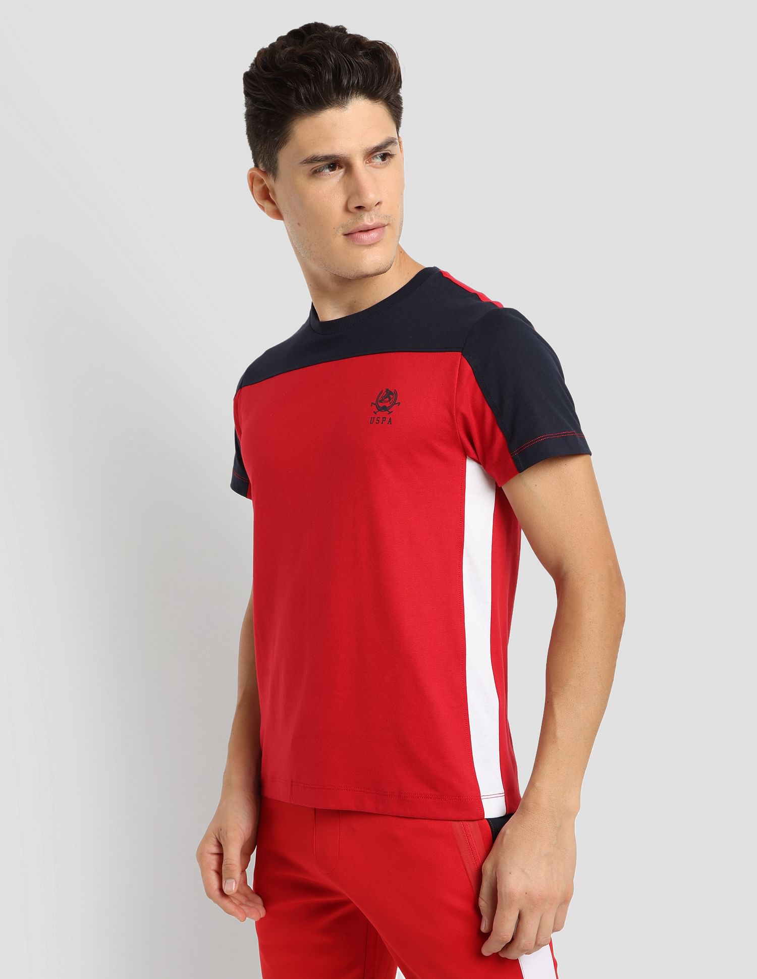 U.S. Polo Assn. Colour Block Active T-Shirt