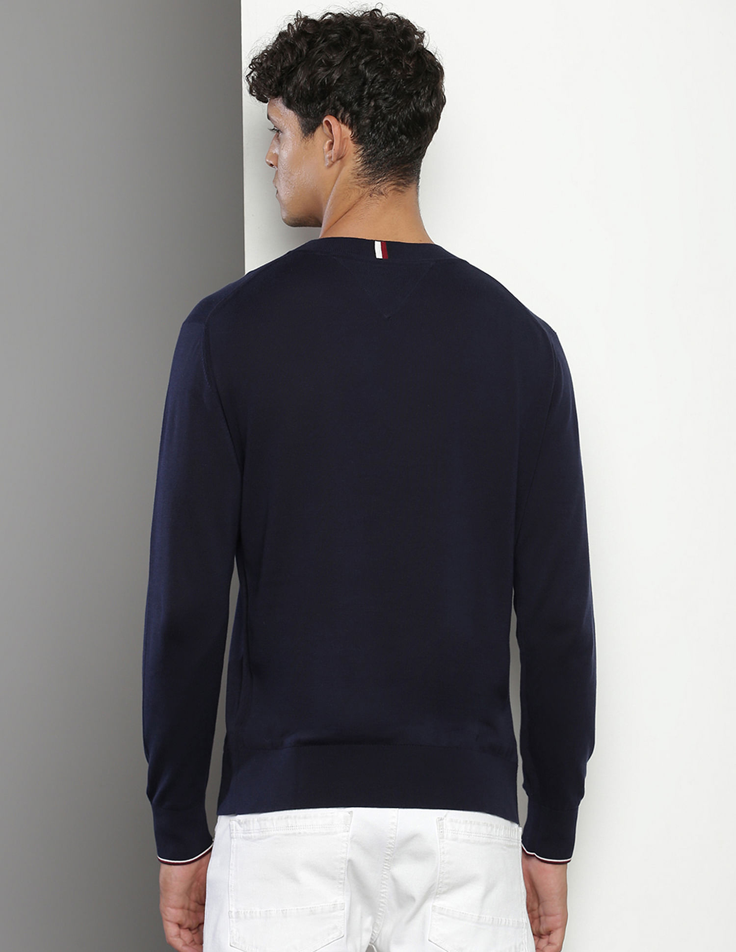 Tommy Hilfiger Crew Neck Cotton Sweater
