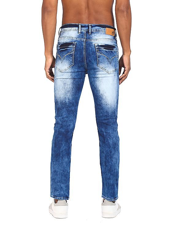 Heavy clearance wash jeans