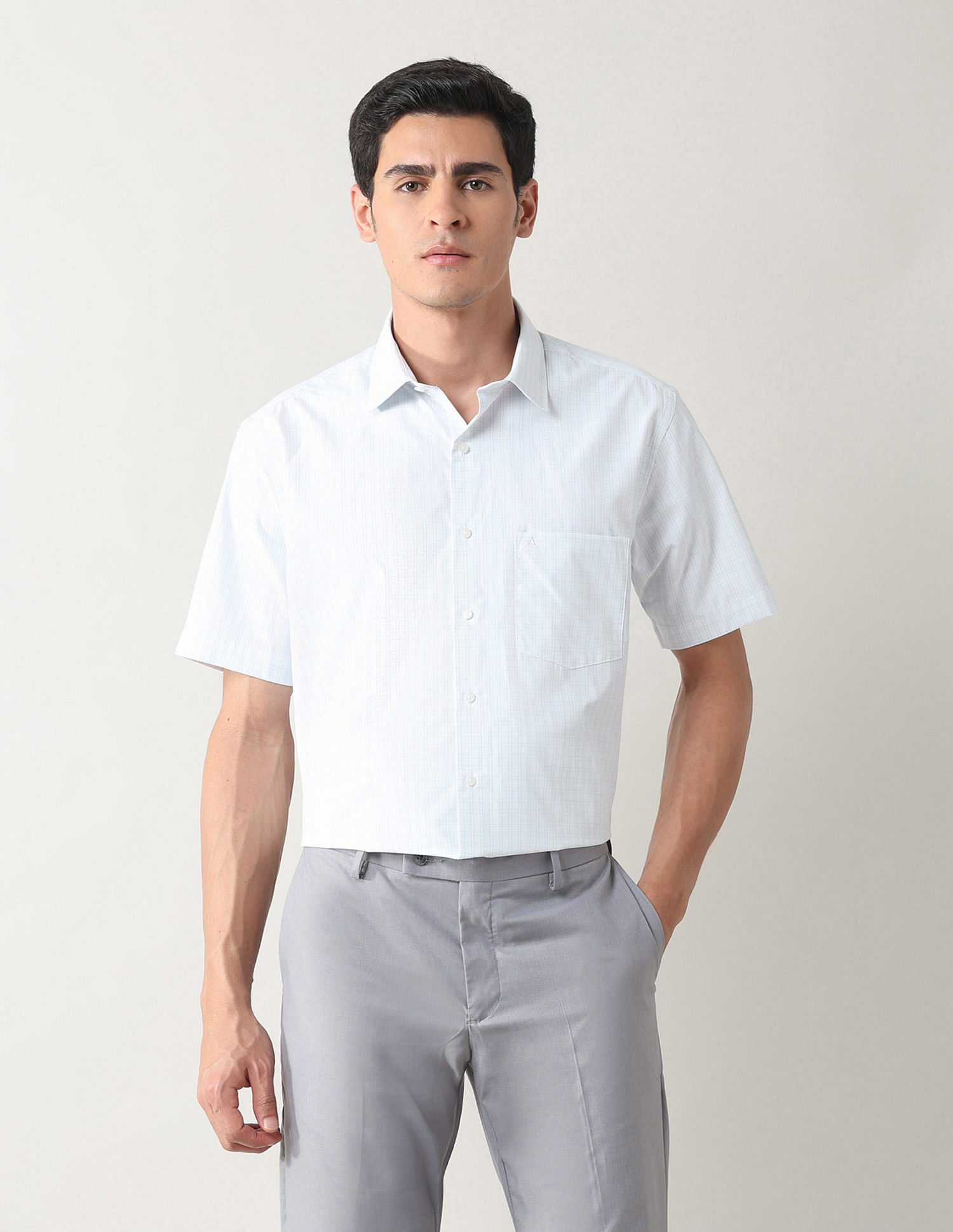 Arrow Graph Checked Liberty Classic Fit Shirt