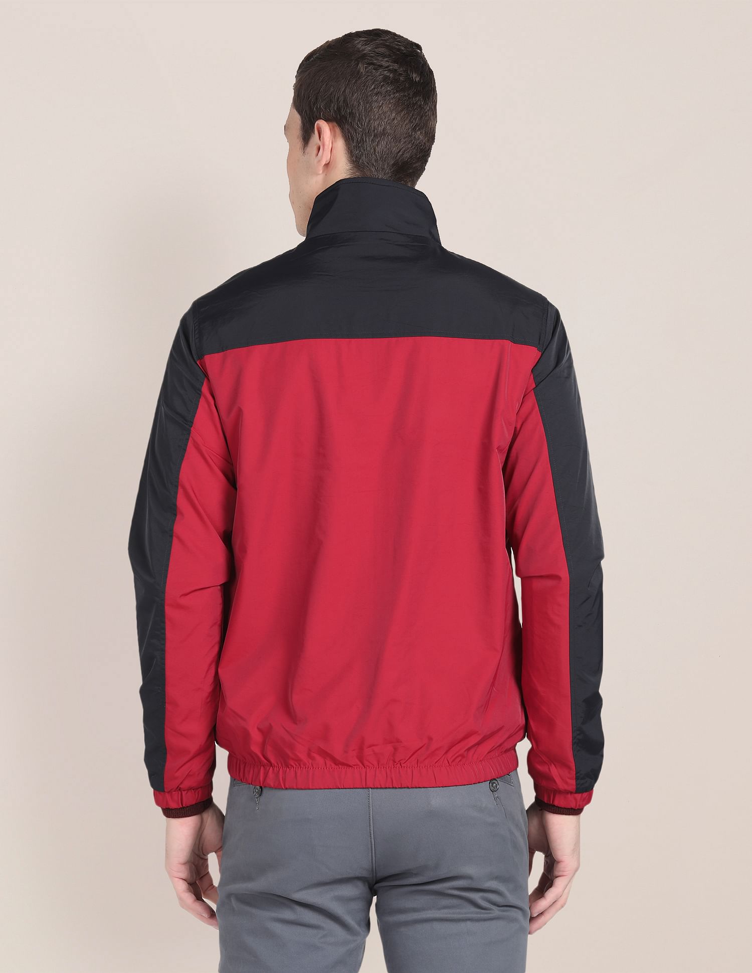 Buy U.S. Polo Assn. Colour Block Windcheater Jacket - NNNOW.com