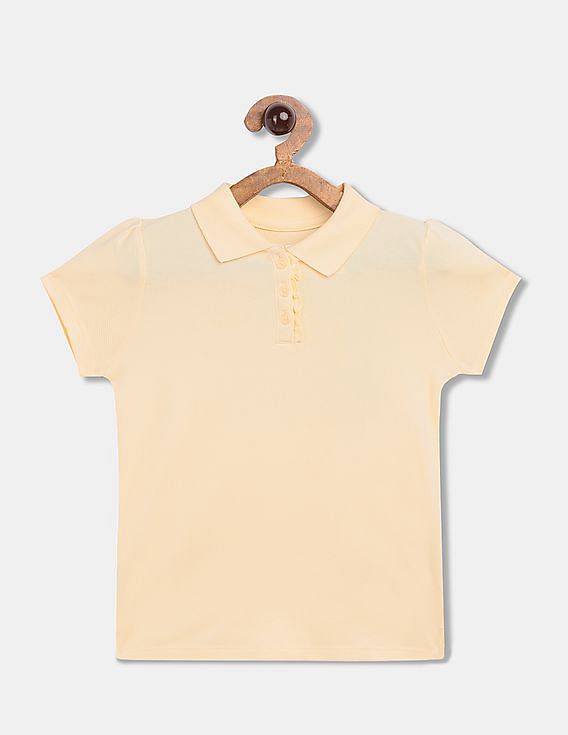 Baby yellow shop polo shirt