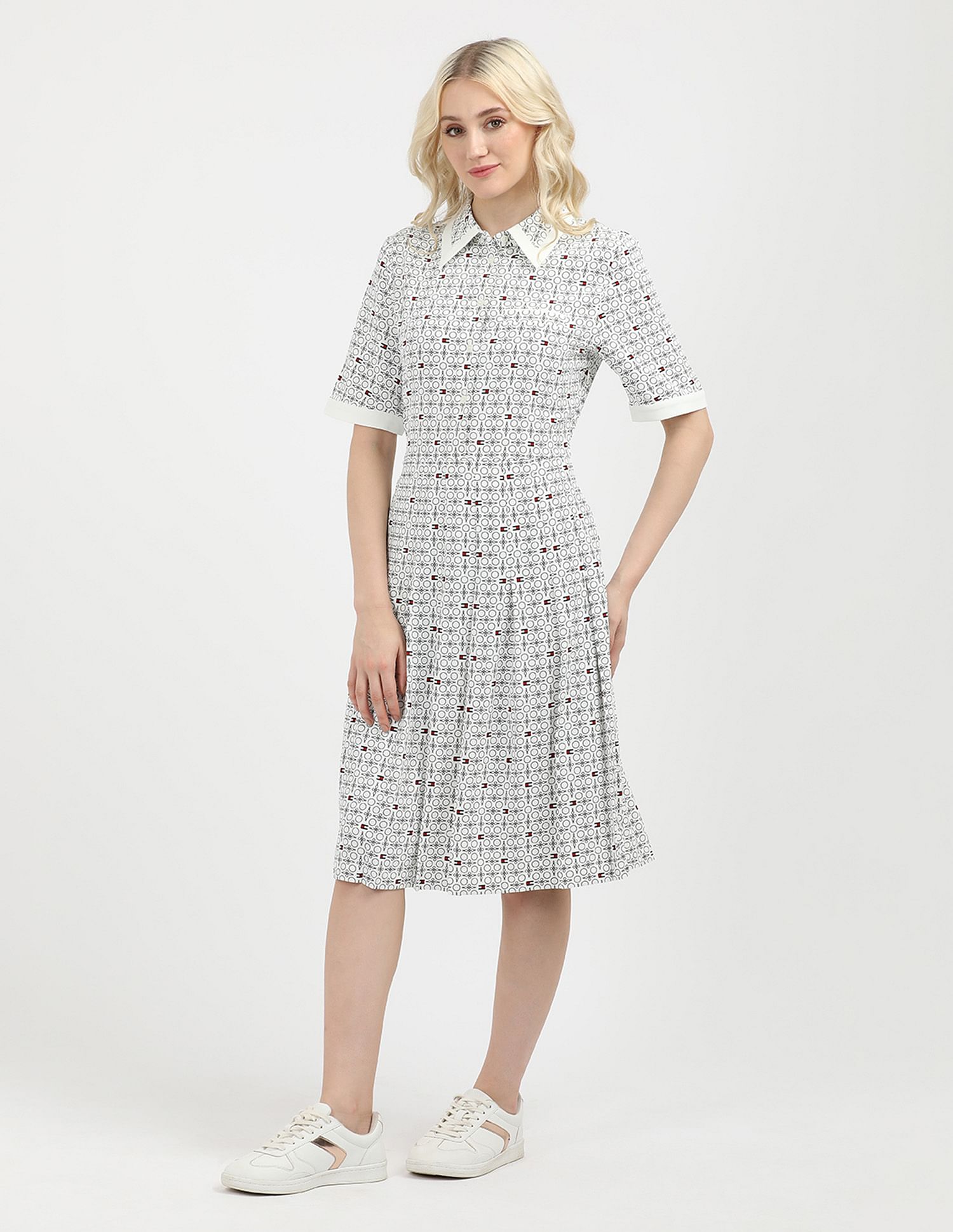 Tommy Hilfiger Geometric printed Flower Dress