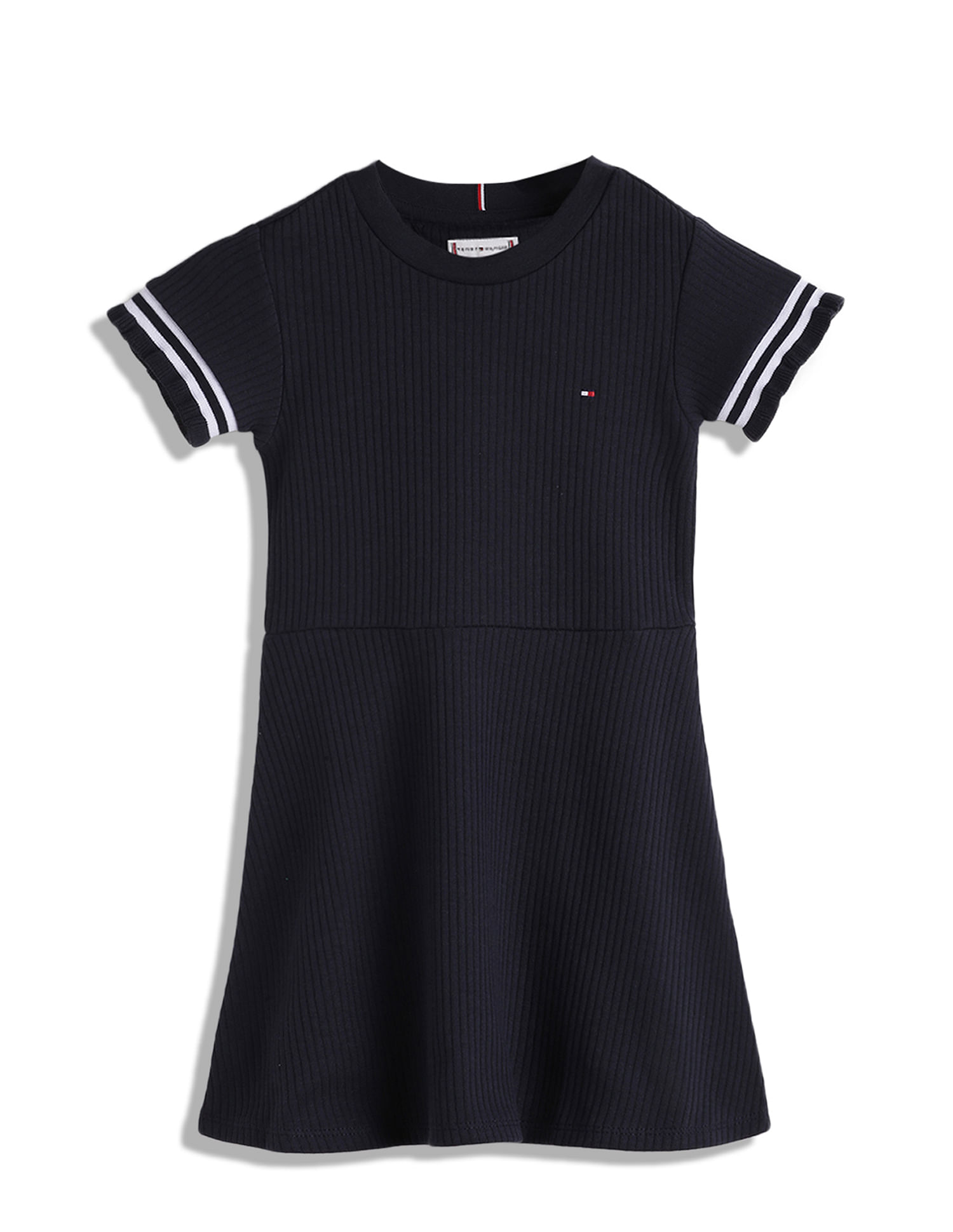 Tommy Hilfiger Kids Girls Rib Knit Dress