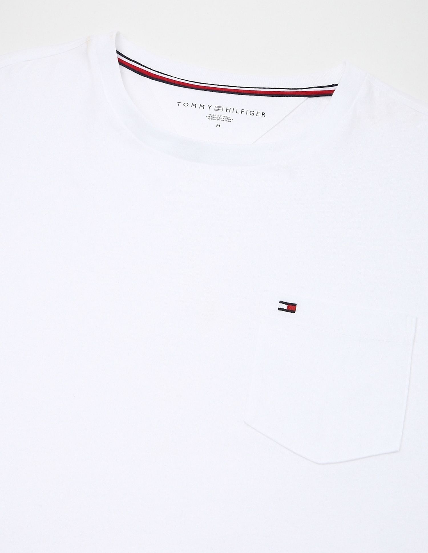 Tommy Hilfiger Solid Regular-Fit Cotton T-Shirt