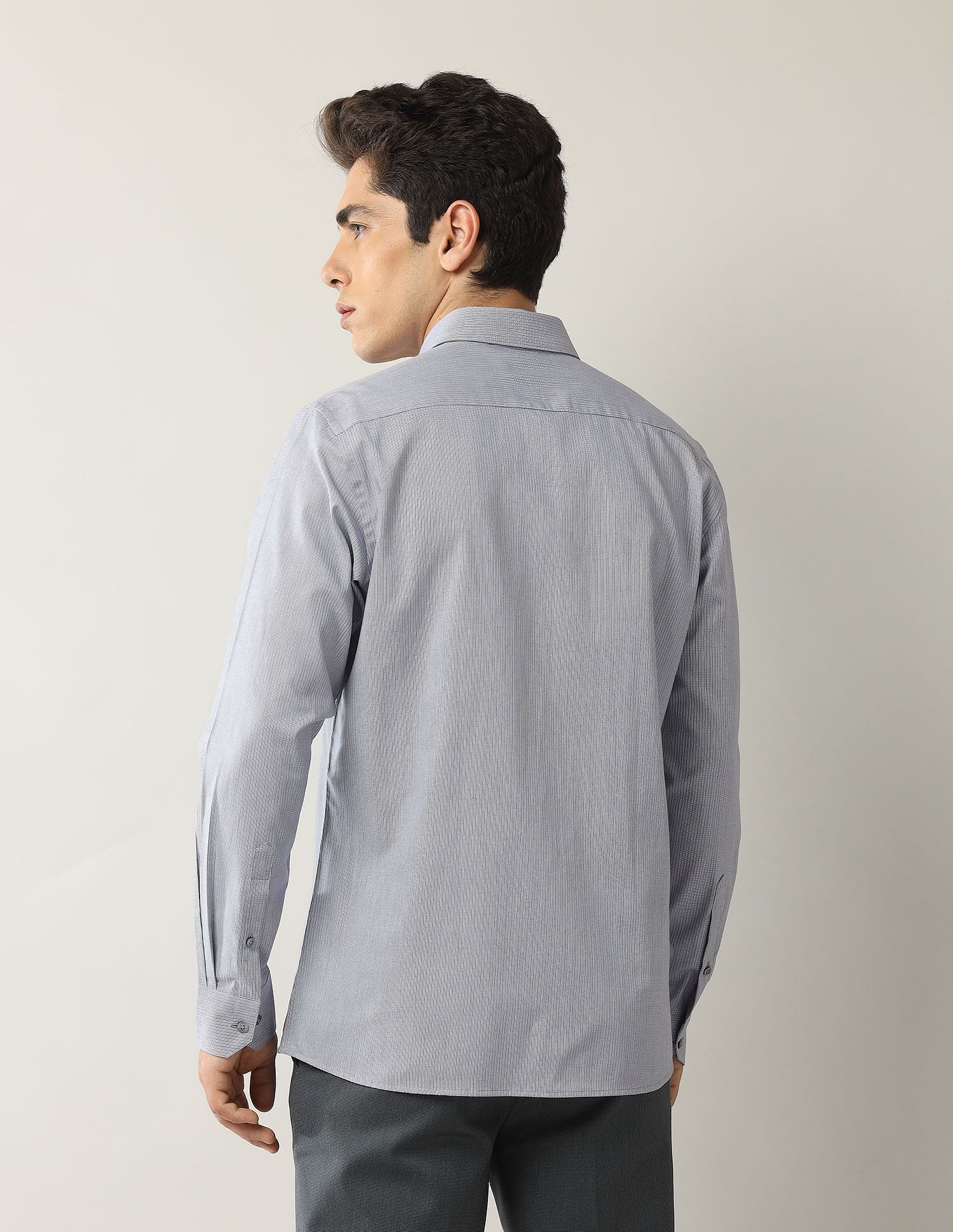 Arrow Textured Liberty Classic Fit Shirt