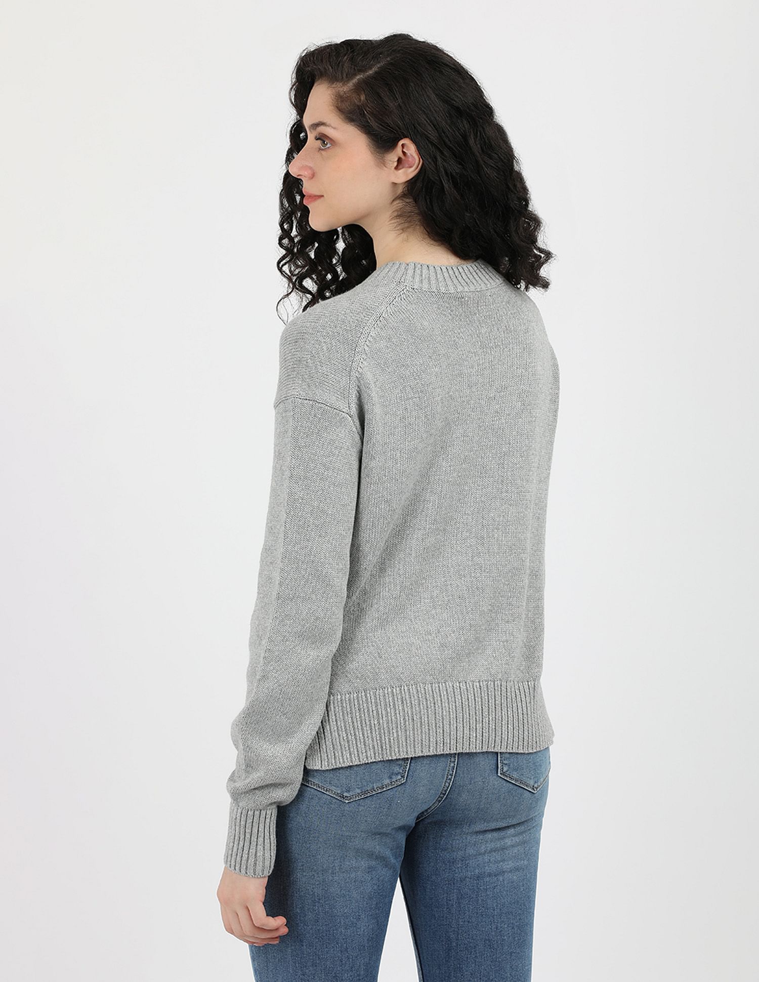 Calvin Klein Jeans Intarsia Loose Sweater