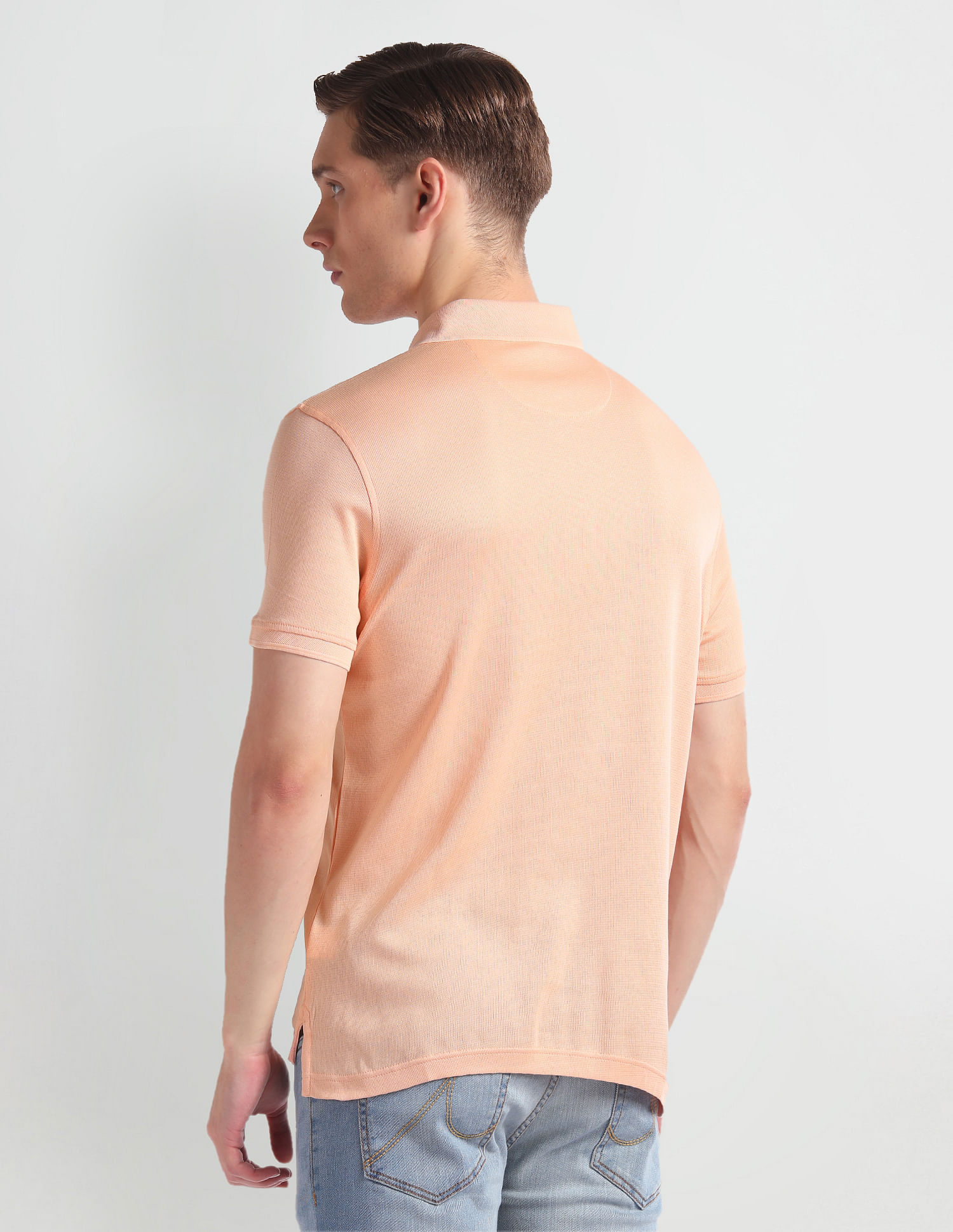 Arrow Regular Fit Solid Polo Shirt